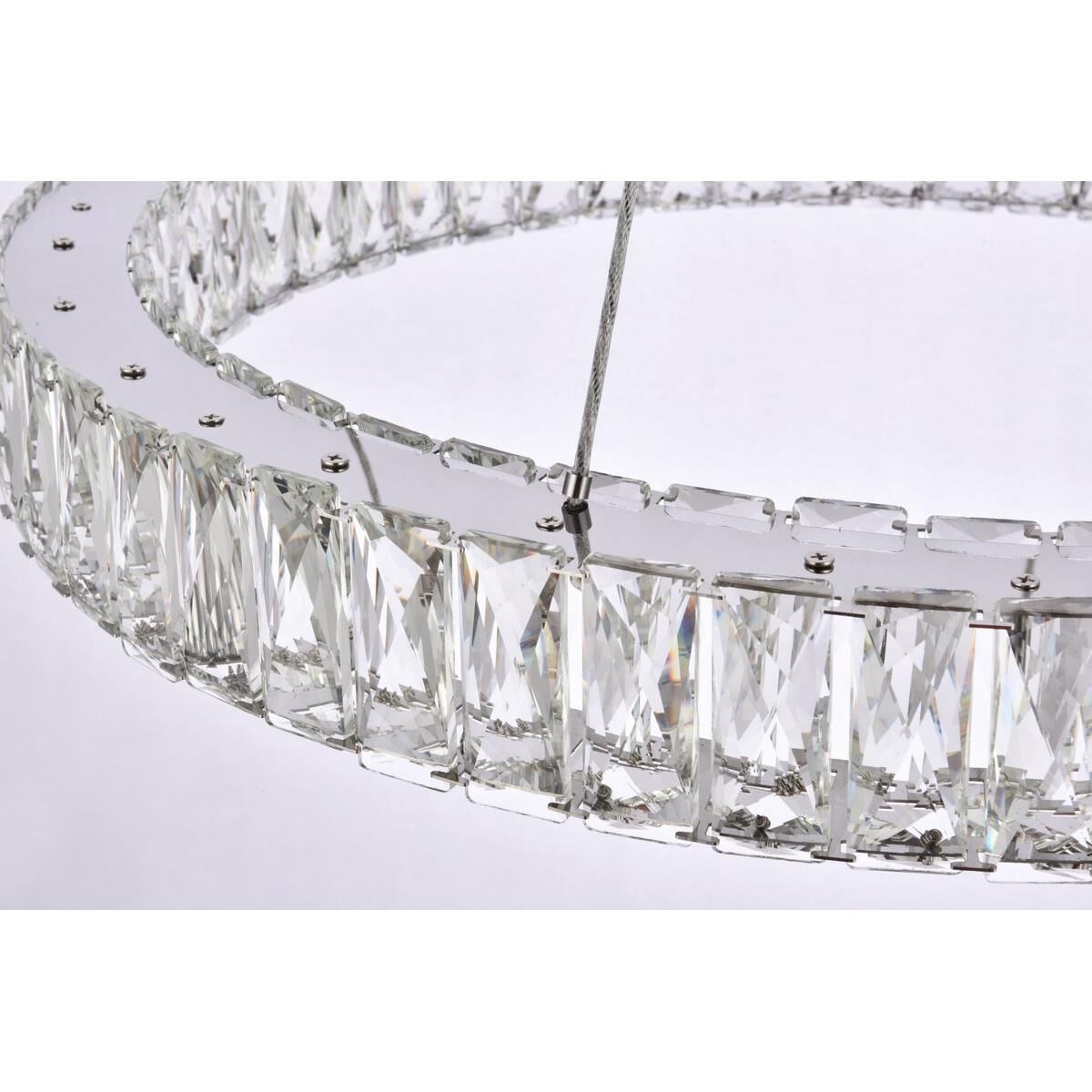 Elegant Lighting Monroe 26 Inch LED Large Pendant