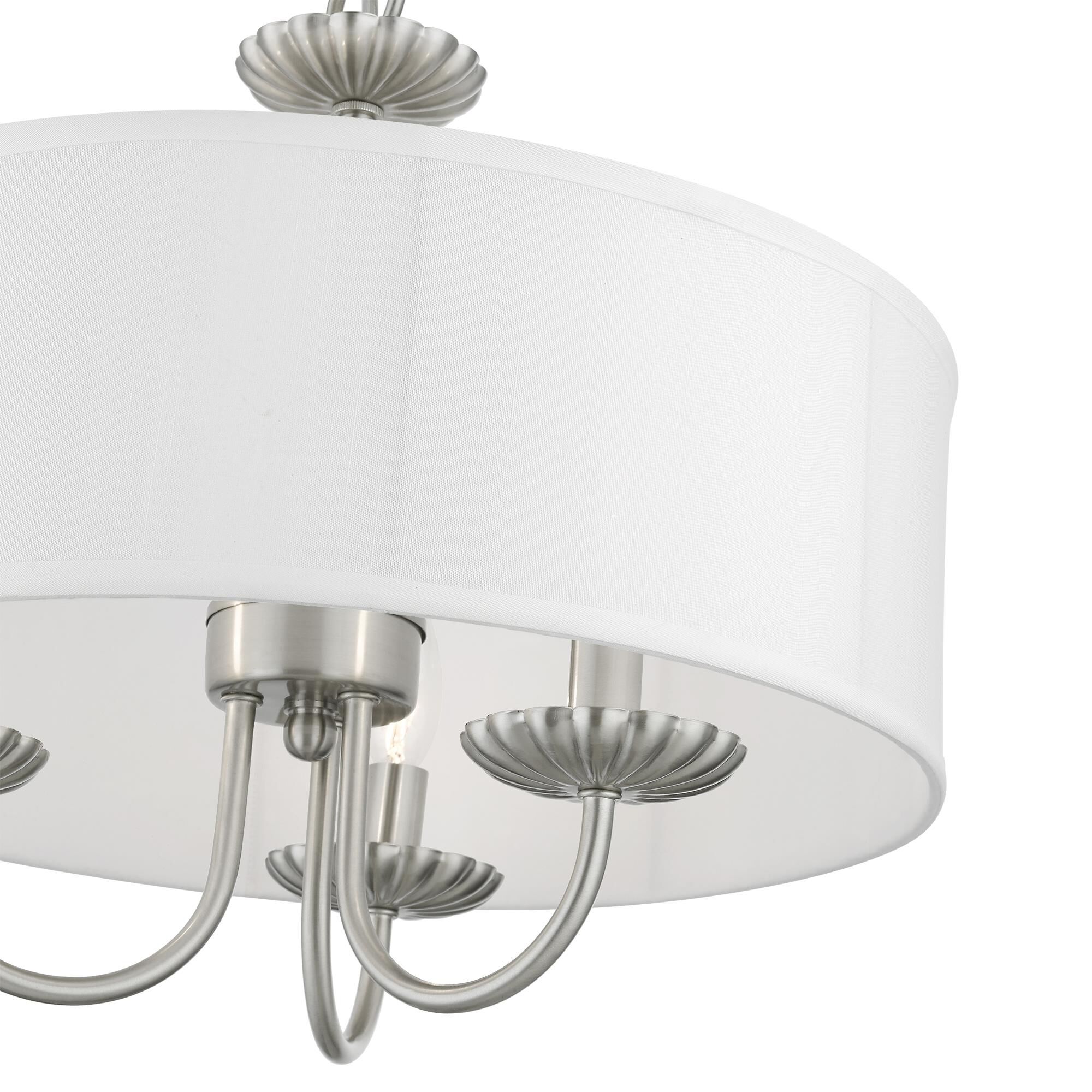 Brookdale 3 Light Mini Chandelier by Livex Lighting