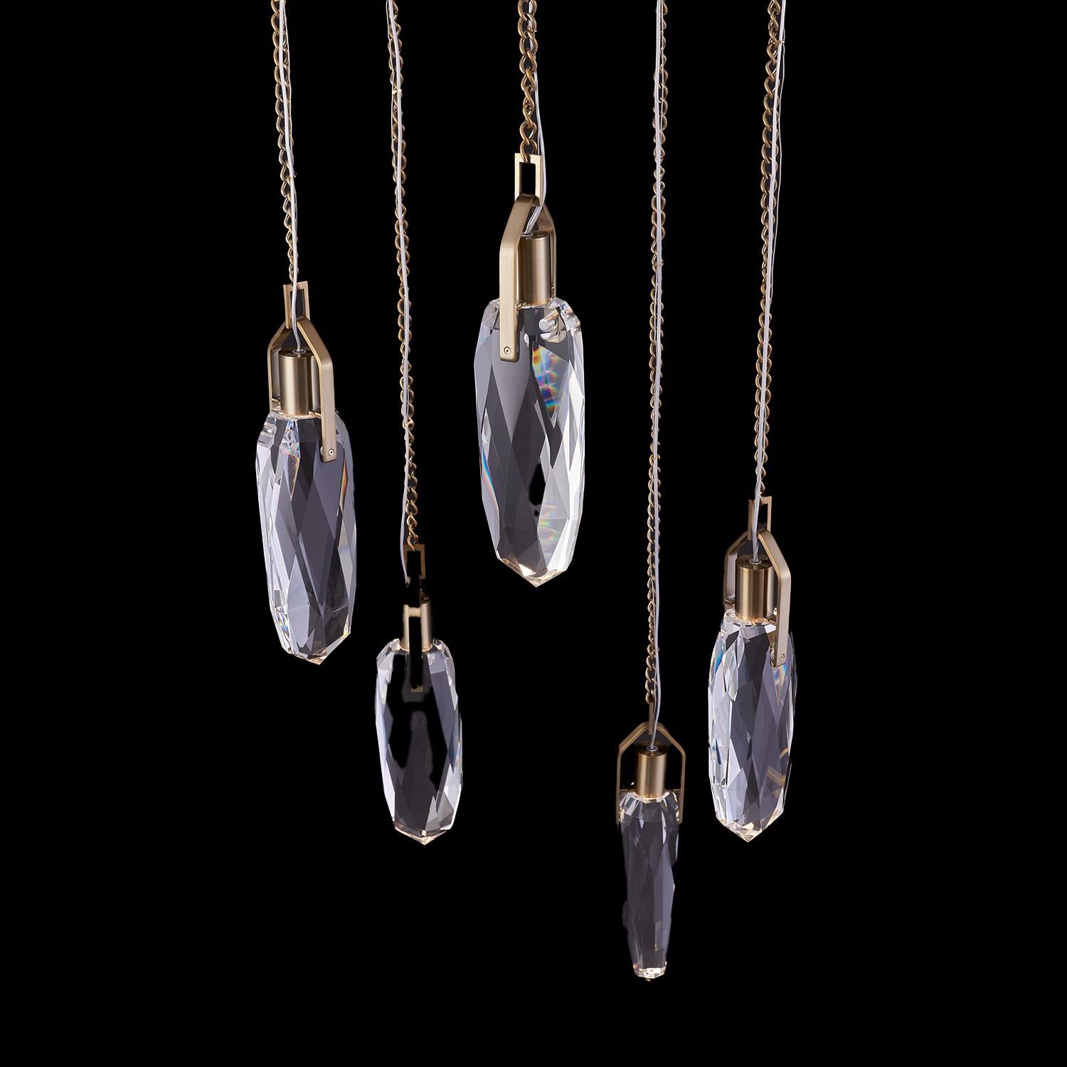 Diamante 23 Inch Multi Light Pendant by Allegri