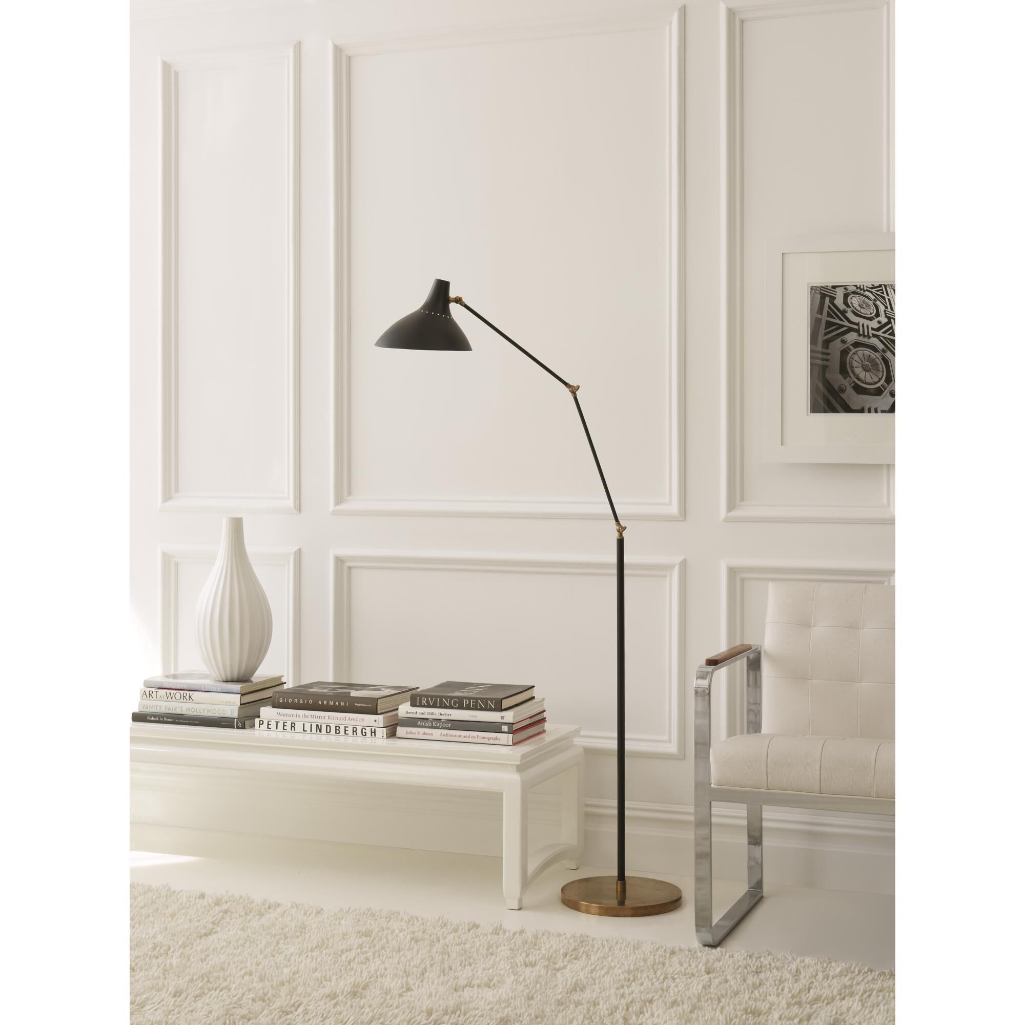 AERIN Charlton 51 Inch Reading Lamp by Visual Comfort Signature Collection
