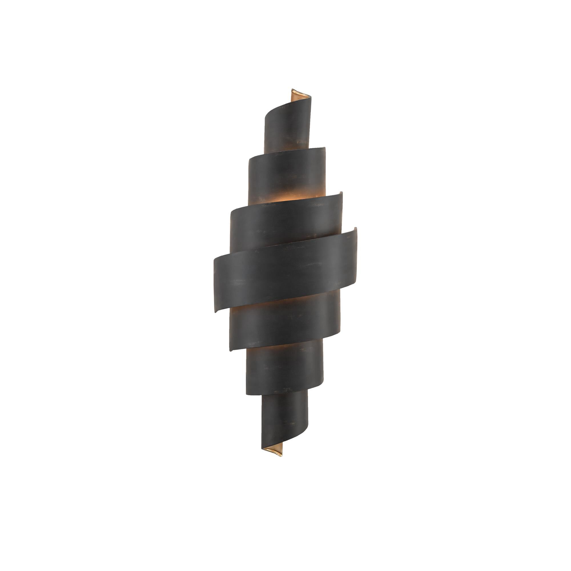 Shown in French Black/Painted Gold finish