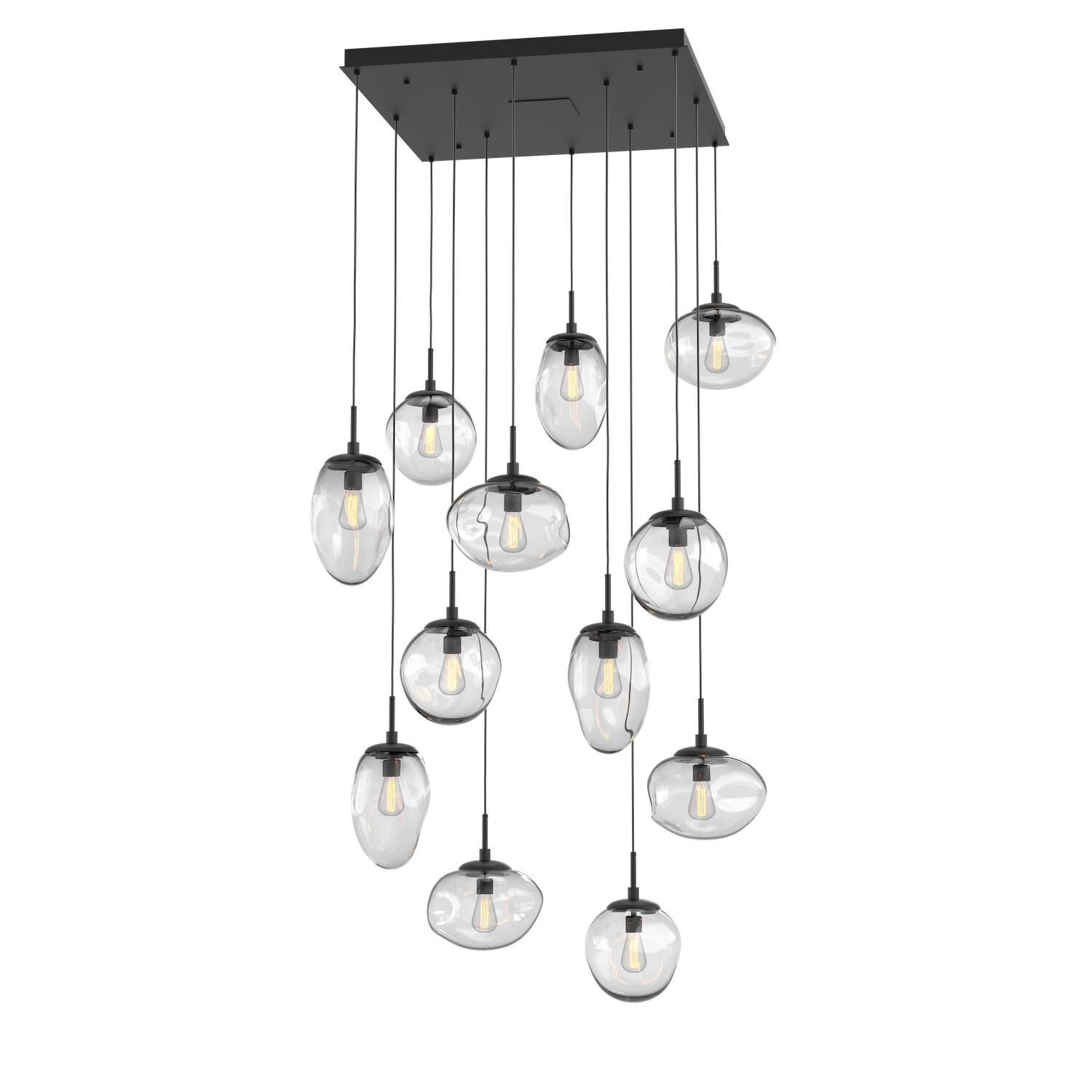Levi Wilson Nebula 38 Inch 12 Light Multi Light Pendant by Hammerton Studio