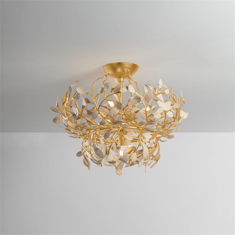Maybrook 22 Inch 4 Light Semi Flush Mount by Hudson Valley Lighting