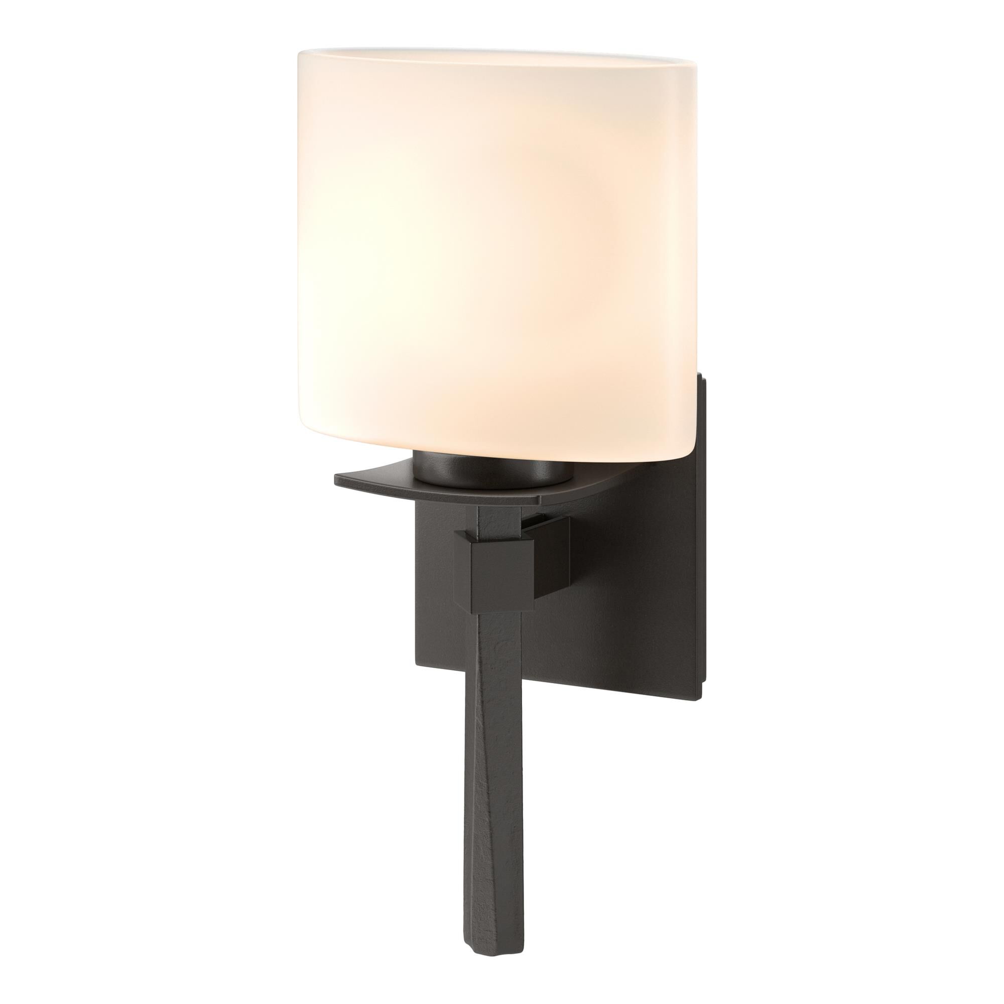 Shown in Oil Rubbed Bronze finish and Opal glass