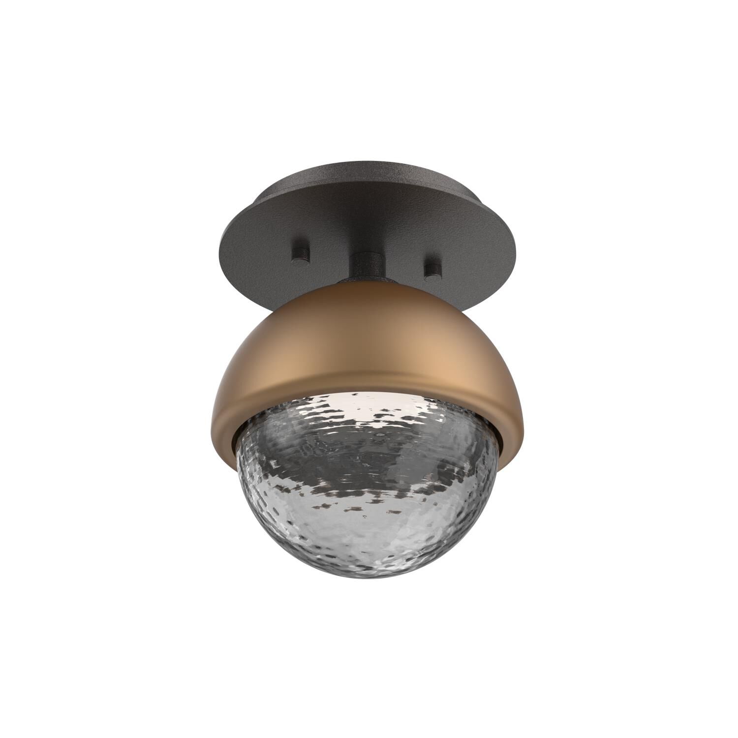 Shown in Graphite finish and Smoke glass and Novel Brass accent