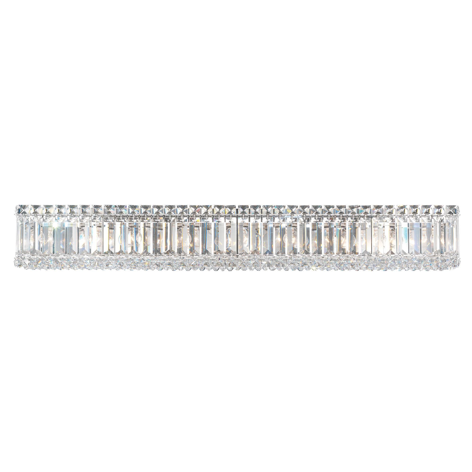 Shown in Polished Stainless Steel finish and Clear Optic crystal