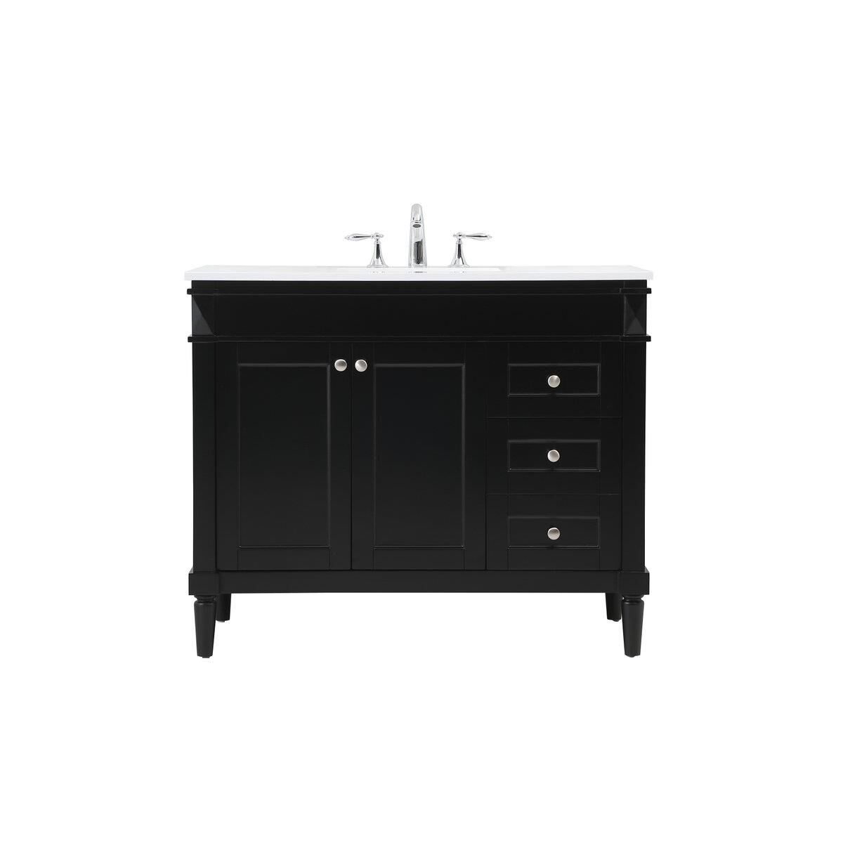 Shown in Black finish