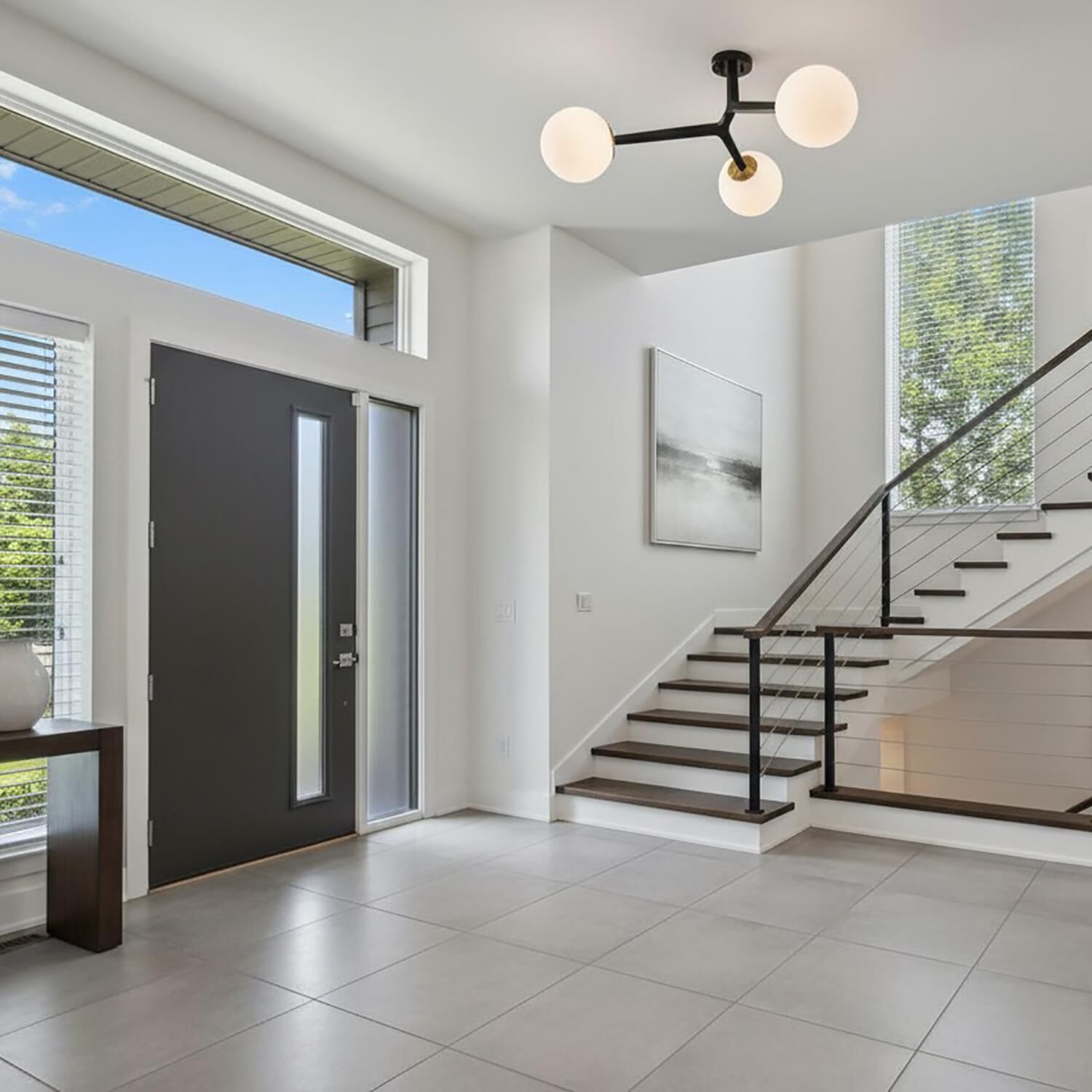 Ravello 38 Inch 3 Light Semi Flush Mount by Artcraft