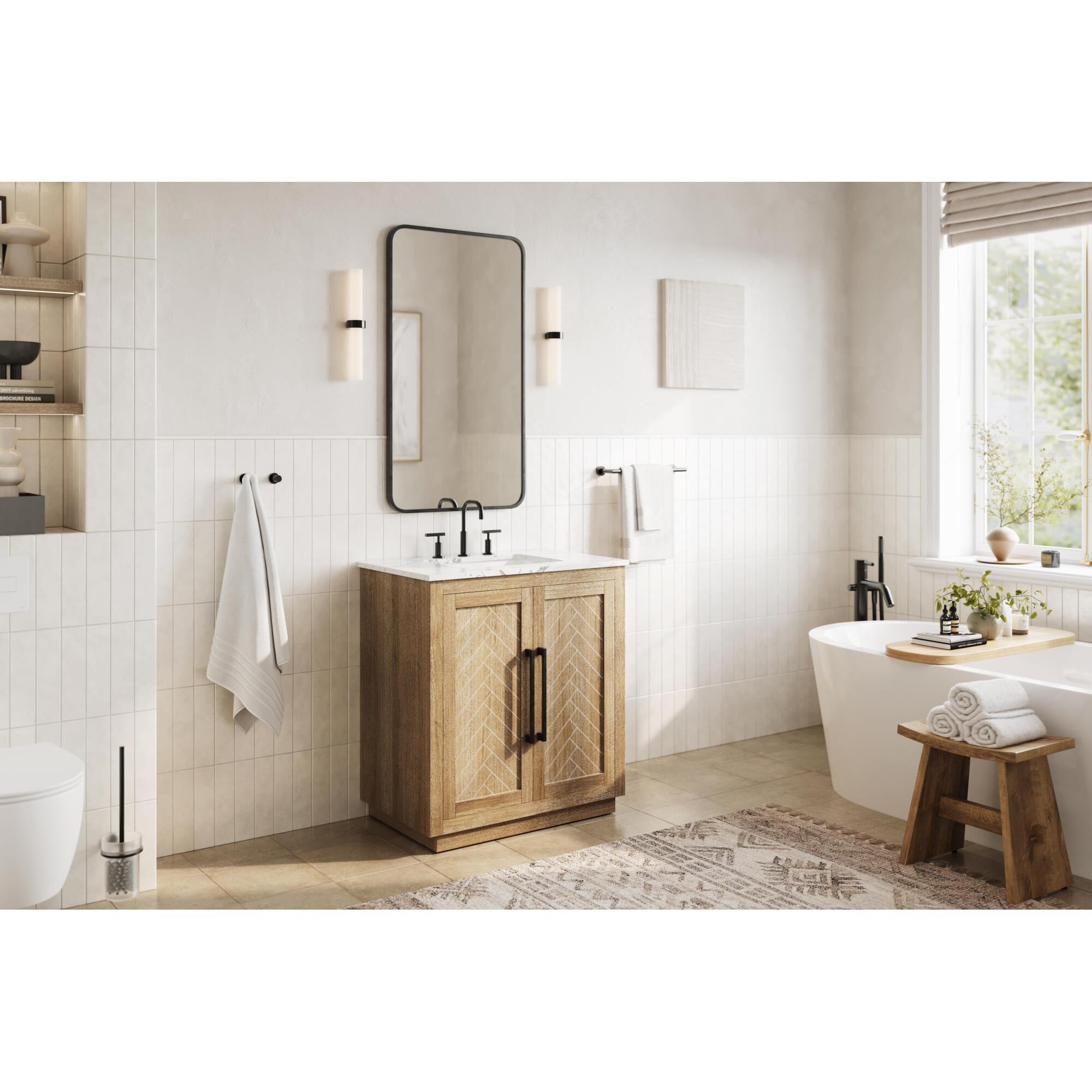 Chase 30 Inch Bath Vanity by Elegant Dcor