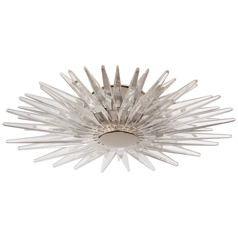 Chapman & Myers Quincy 17 Inch LED Flush Mount by Visual Comfort Signature Collection