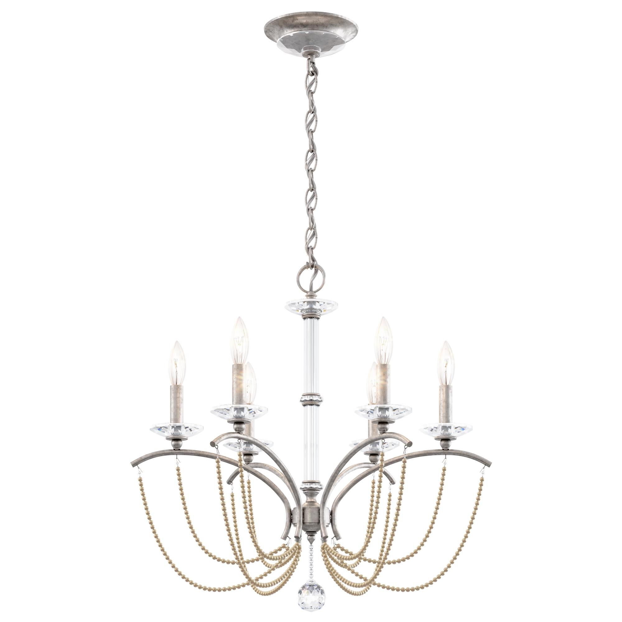 Priscilla 6 Light Chandelier by Schonbek
