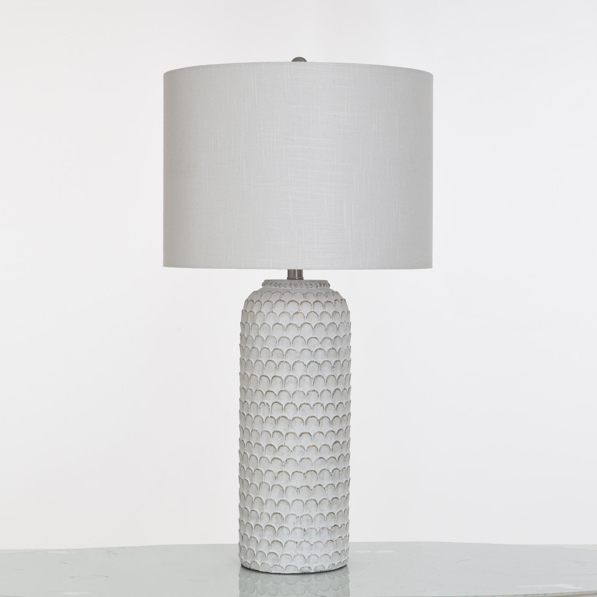 Concrete 32 Inch Table Lamp by Stylecraft