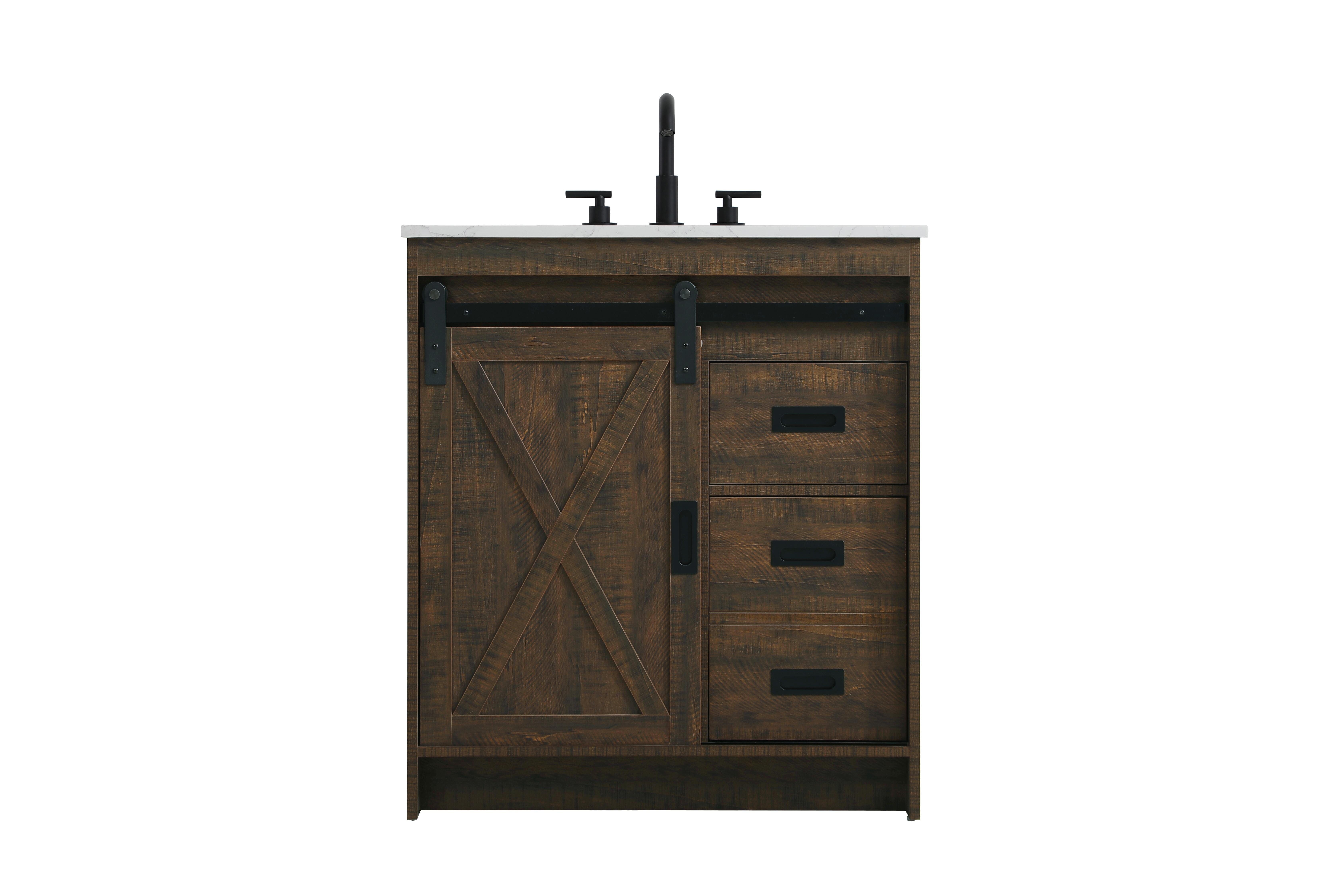 Shown in Expresso finish
