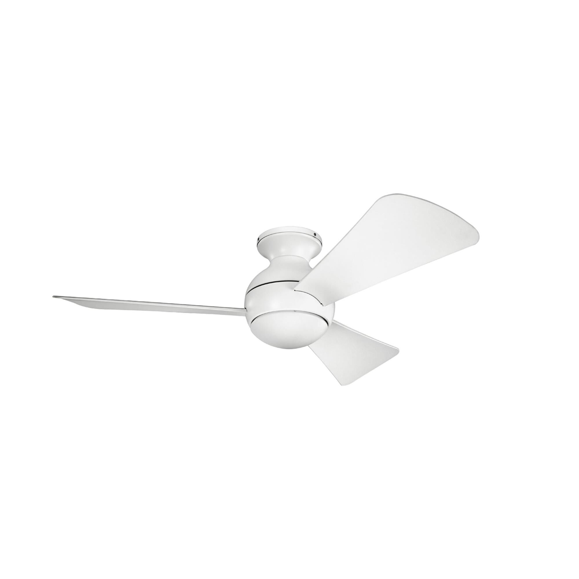 Shown in Matte White finish and Etched Cased Opal glass