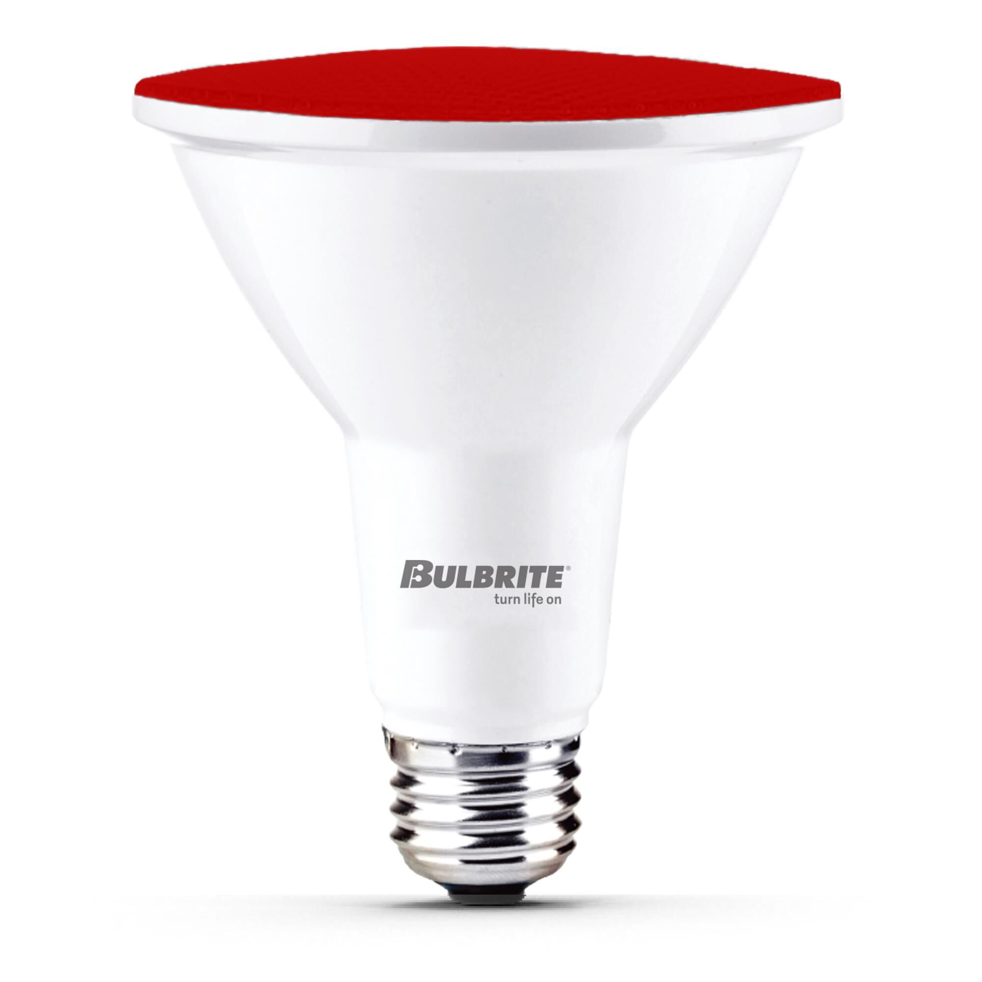 Red PAR38 Base E26 LED Light Bulb,