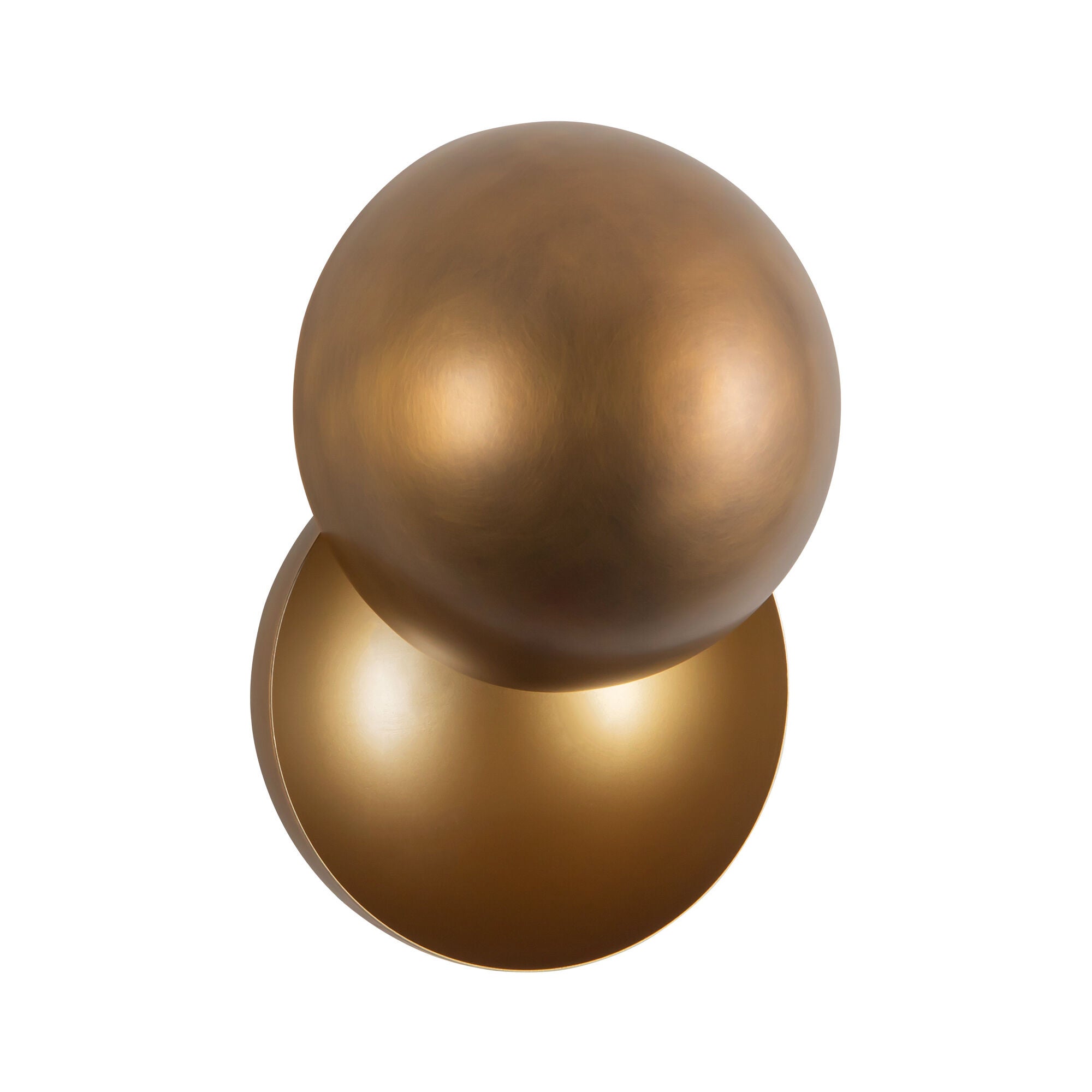 Shown in Vintage Brass finish and Steel shade