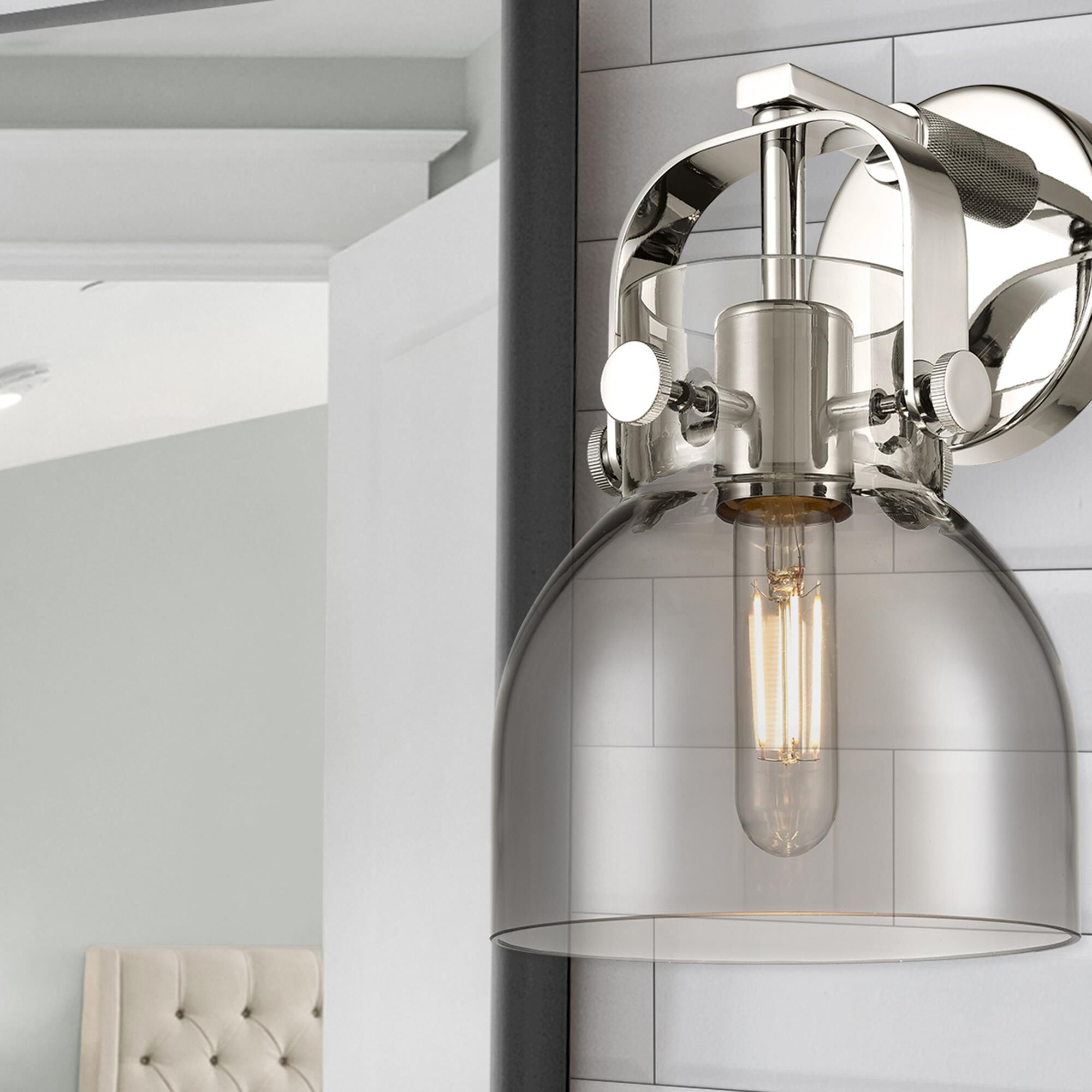 Bruno Marashlian Pilaster II Bell 10 Inch Wall Sconce by Innovations Lighting