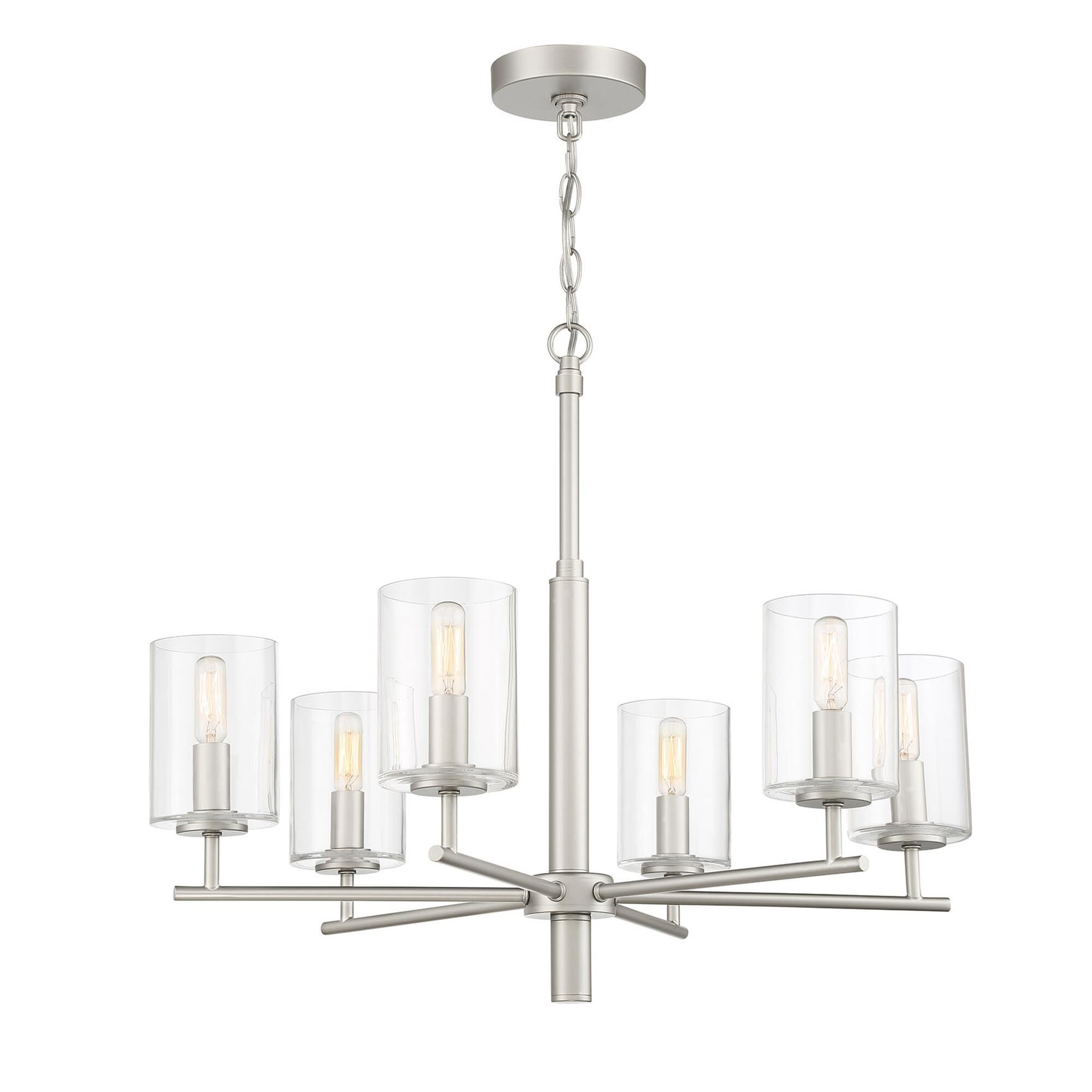 Shown in Satin Nickel finish
