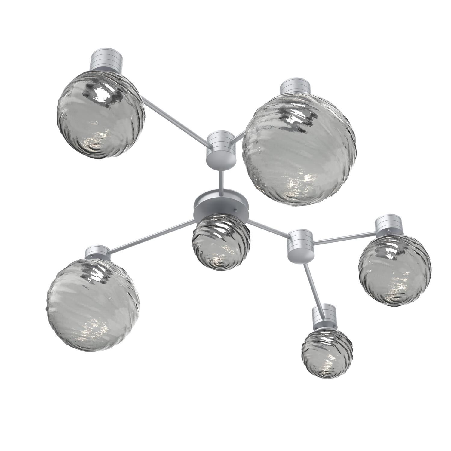 Levi Wilson Gaia 40 Inch Semi Flush Mount by Hammerton Studio