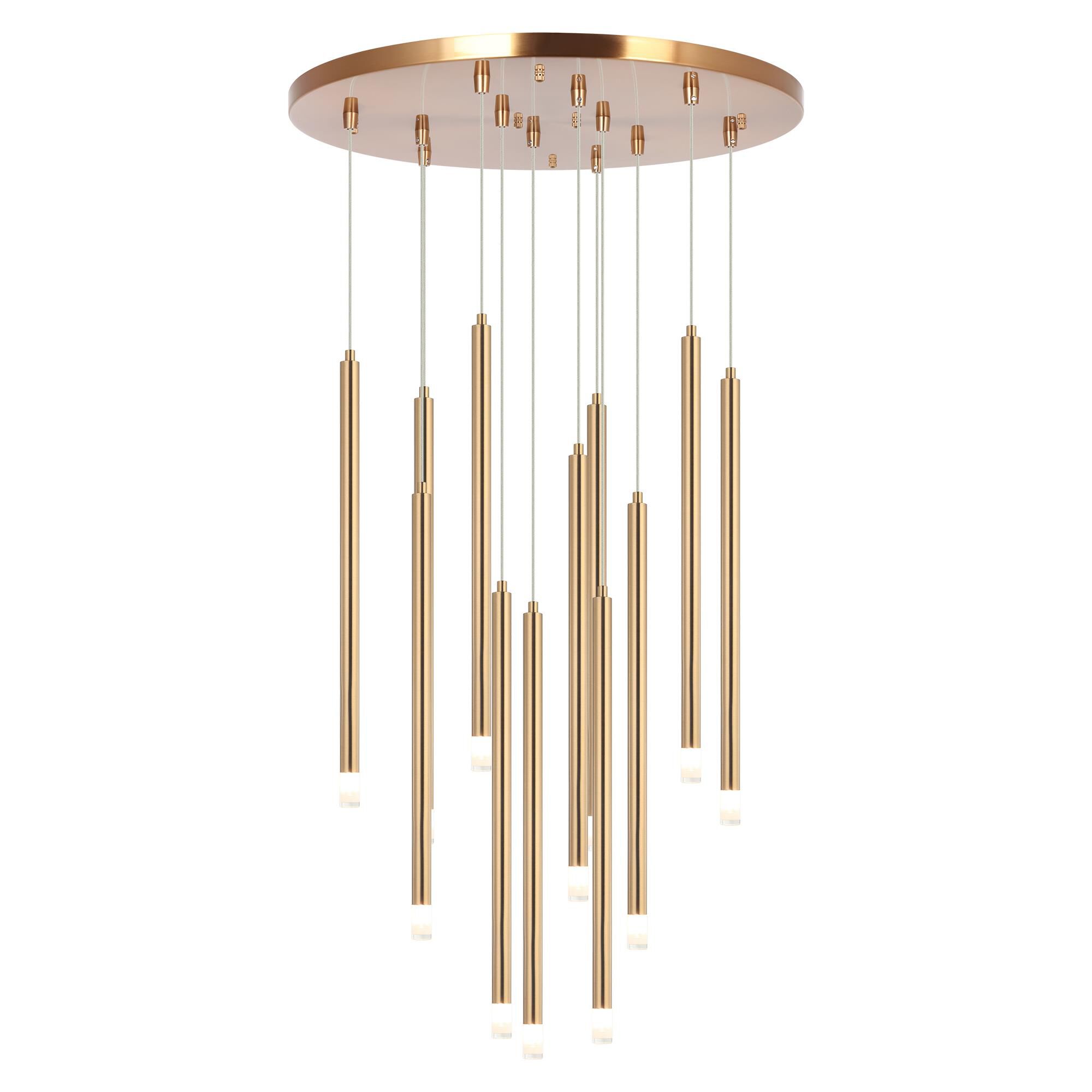 Shown in Aged Gold Brass finish