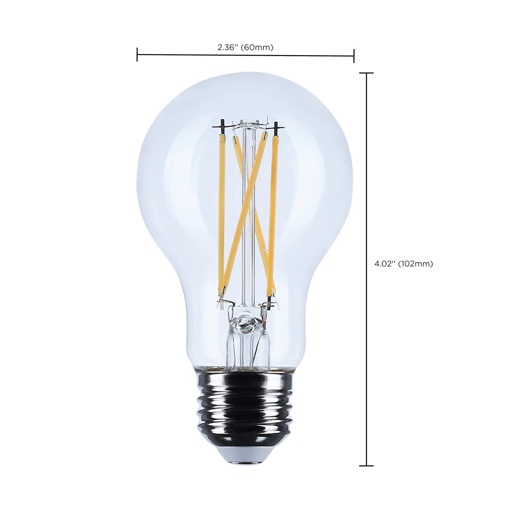 Dimmable 5 Watt 3500K A19 LED Light Bulb,