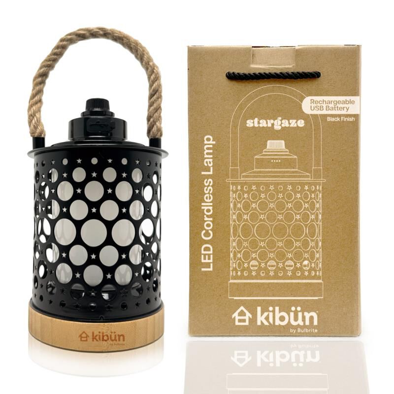 Kibun Stargaze 8 Inch Outdoor Table Lamp by Bulbrite