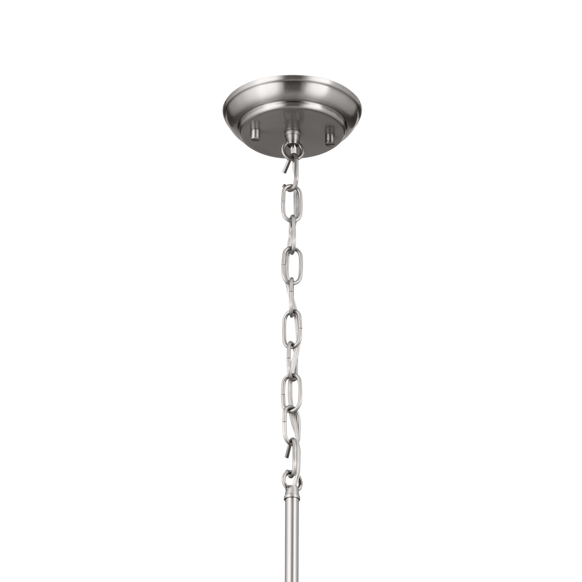 Shown in Classic Pewter finish and Metal and Bell shade