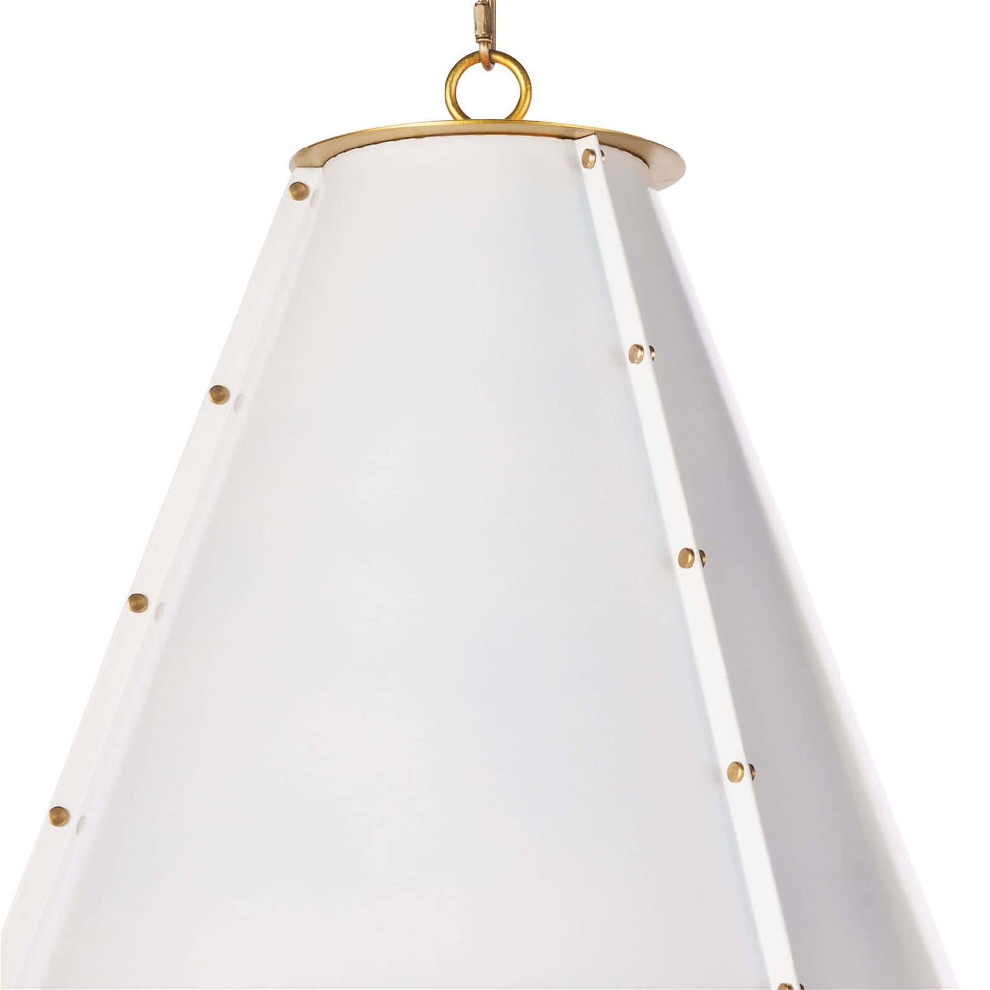 Shown in White finish