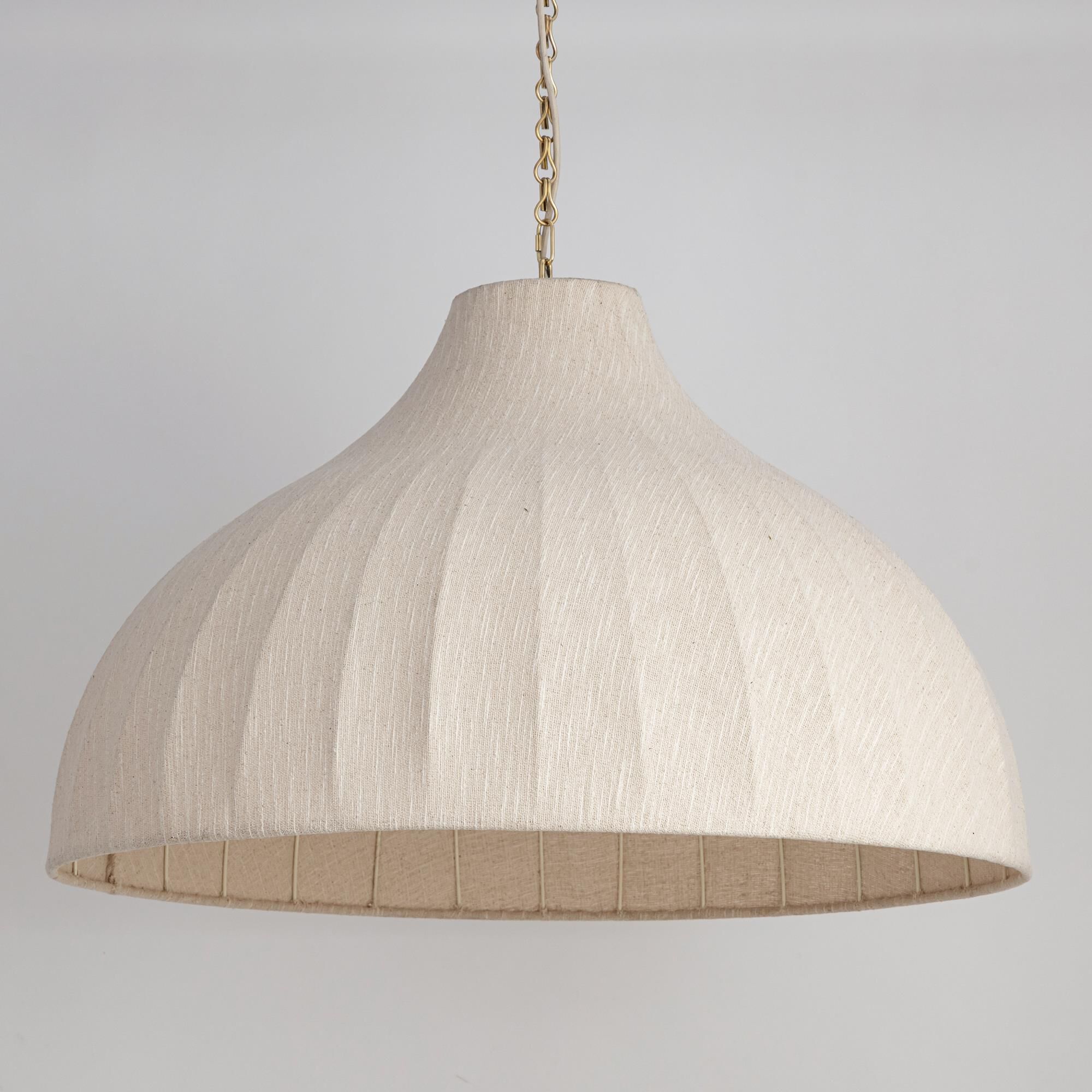 Shown in Natural Aged Brass finish