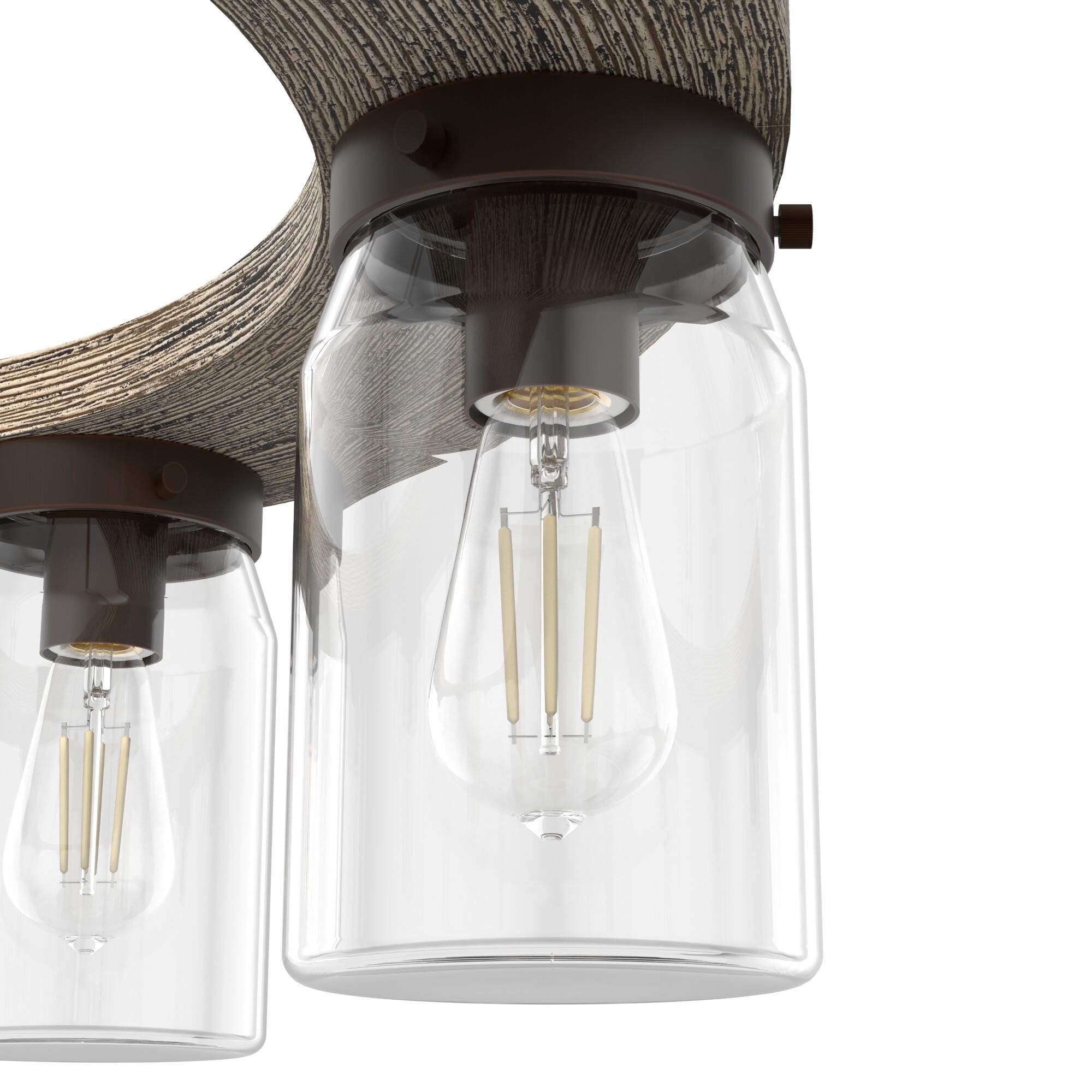 Devon Park 26 Inch 6 Light Chandelier by Hunter Fan