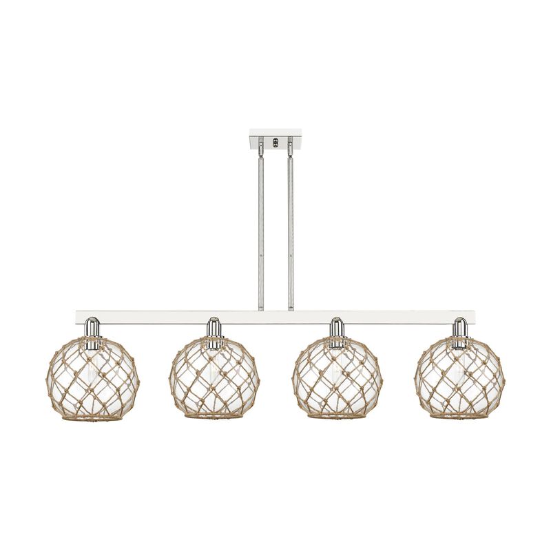 Bruno Marashlian Farmhouse Rope 53 Inch Linear Suspension Light by Innovations Lighting