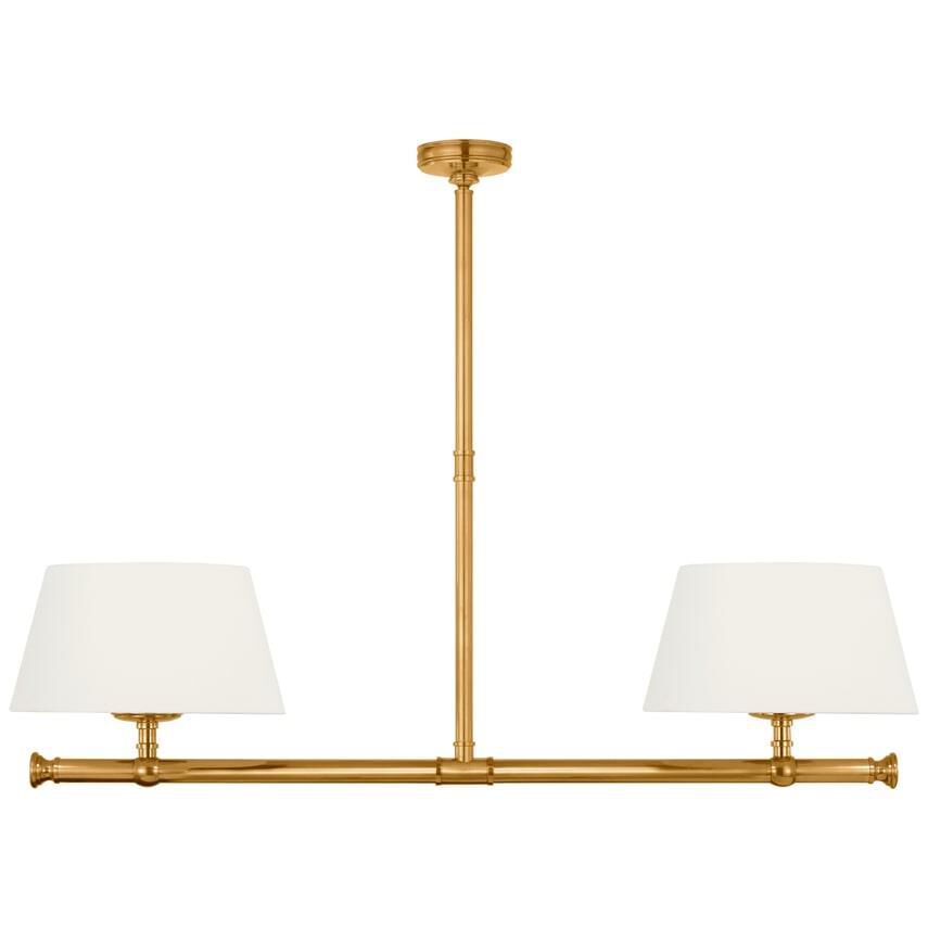 Chapman and Meyers Marion 56 Inch Linear Suspension Light by Visual Comfort Signature Collection