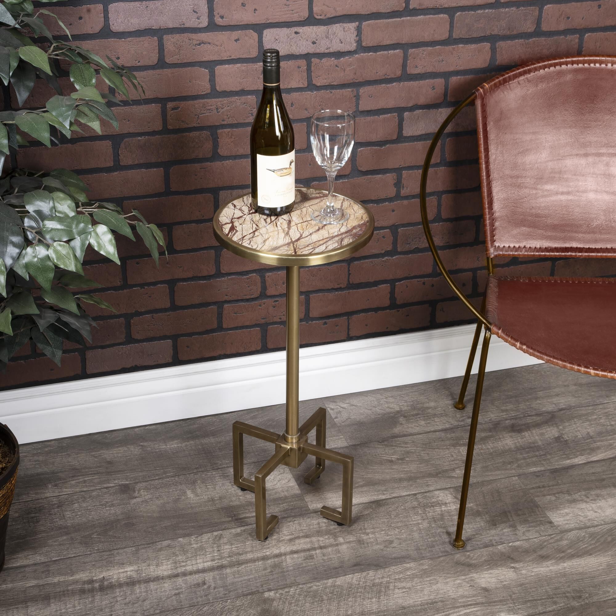 Shown in Antique Gold finish