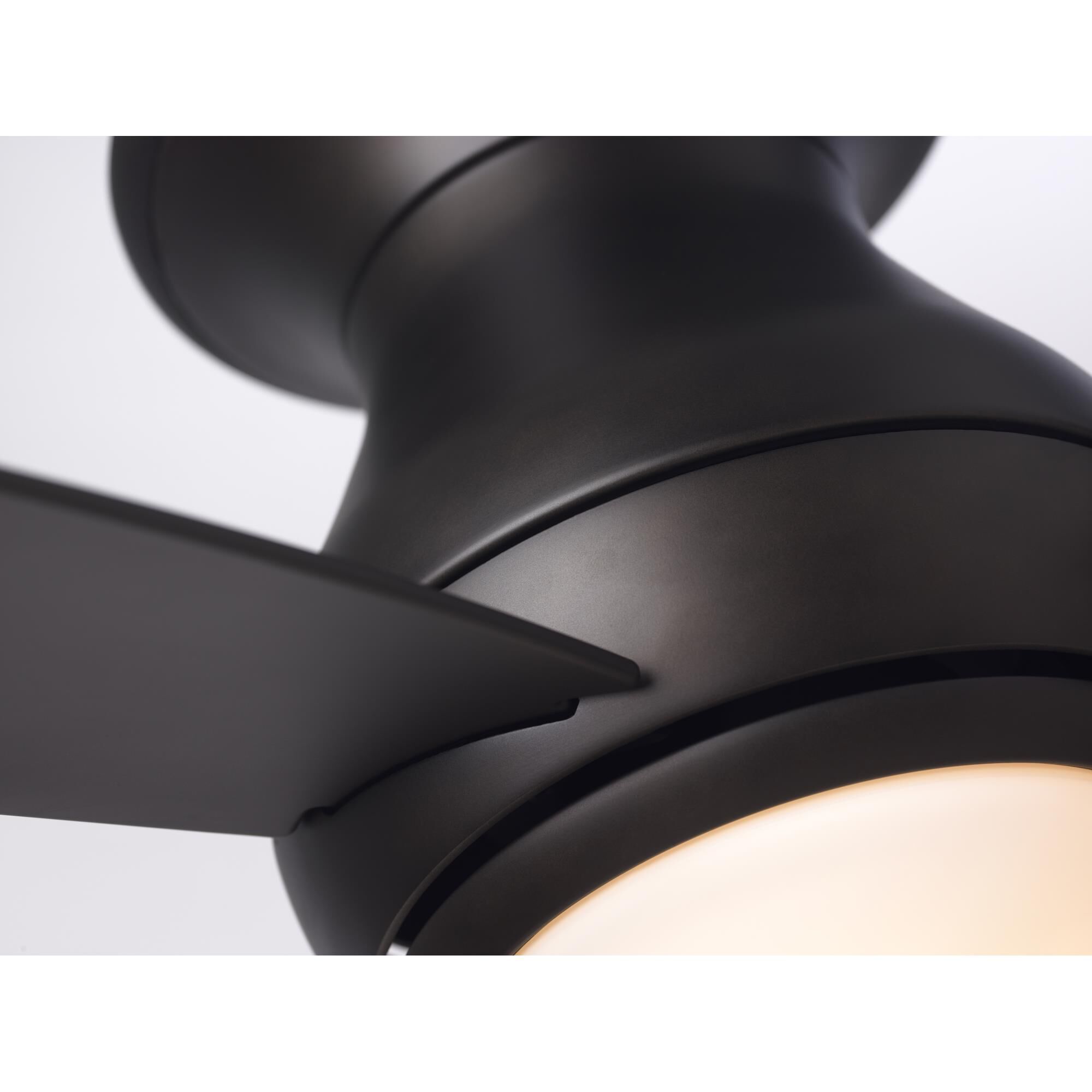 Curva Sky Outdoor Rated 52 Inch Flush Mount Fan with Light Kit by Emerson