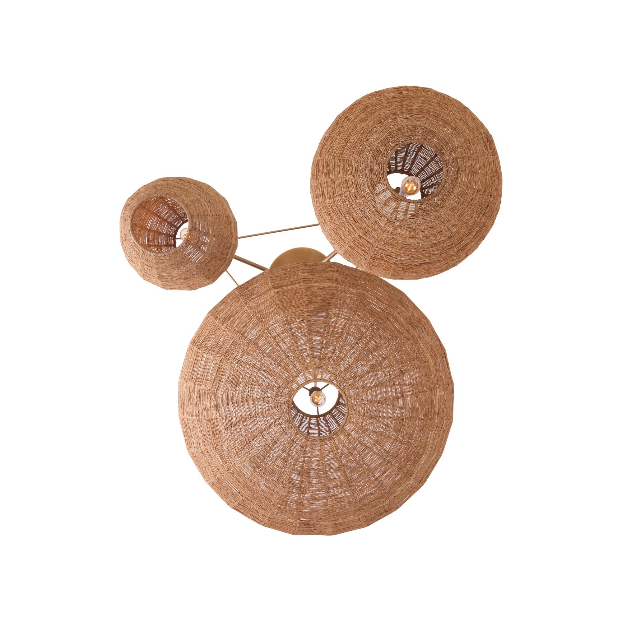 Teague 34 Inch Multi Light Pendant by Wildwood