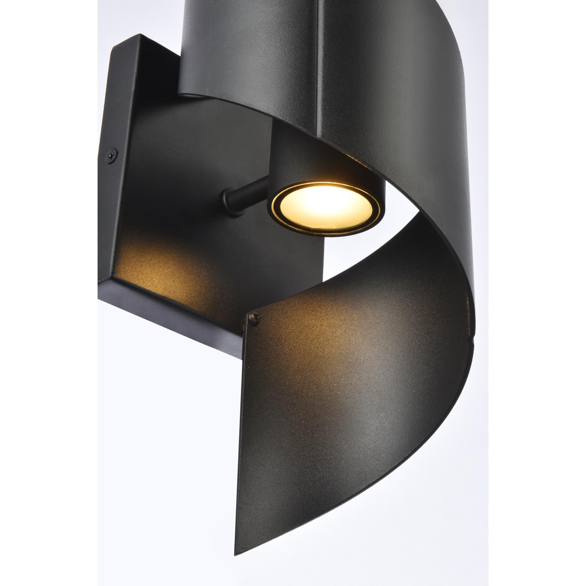 Elegant Lighting Raine 12 Inch Tall LED Outdoor Wall Light