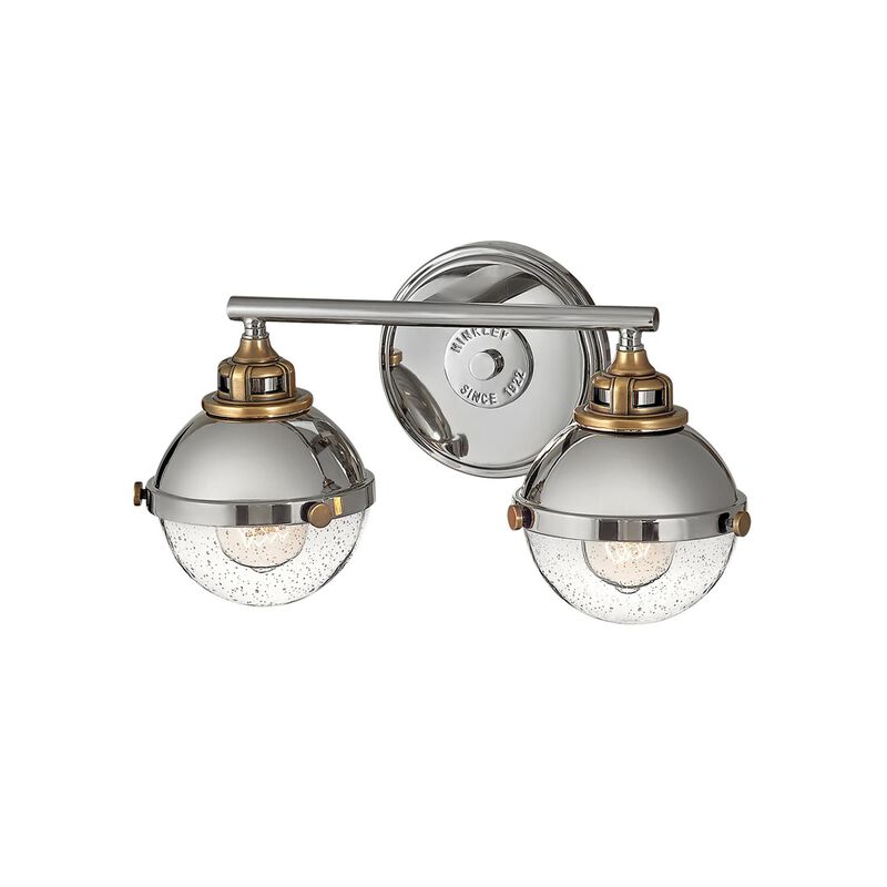 Fletcher 16 Inch 2 Light Bath Vanity Light by Hinkley