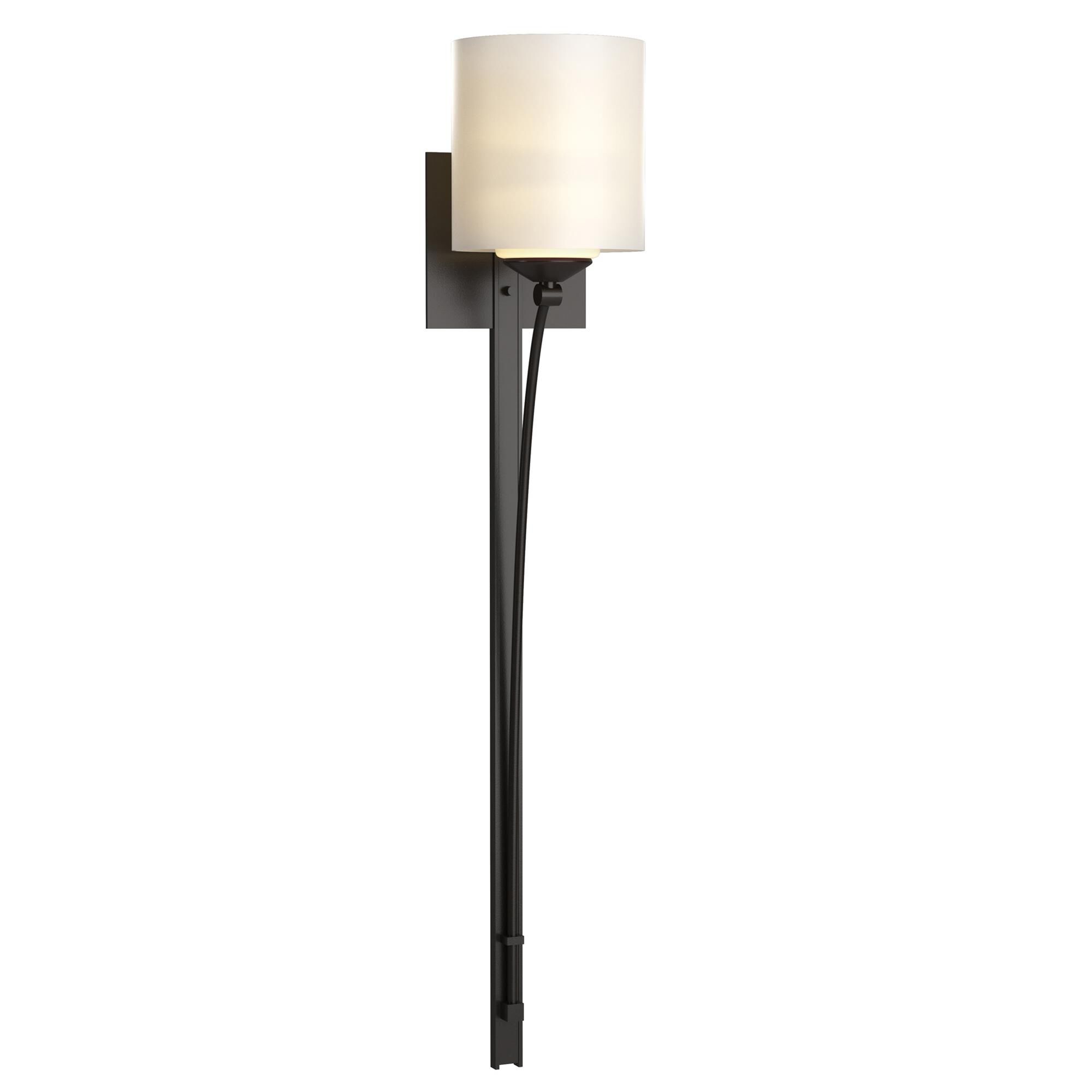 Shown in Oil Rubbed Bronze finish and Opal glass