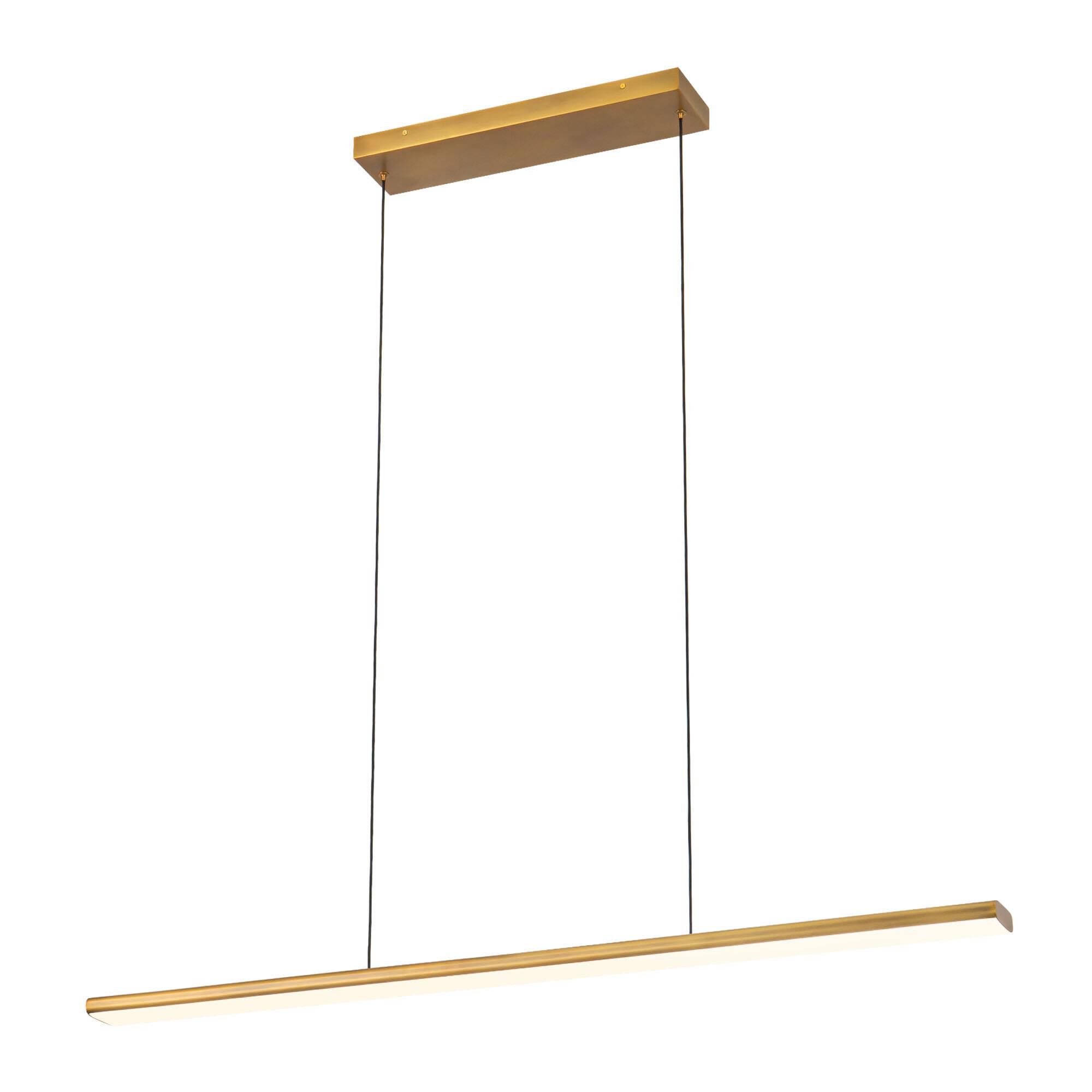 Shown in Vintage Brass finish and Frosted Polycarbonate Diffuser glass