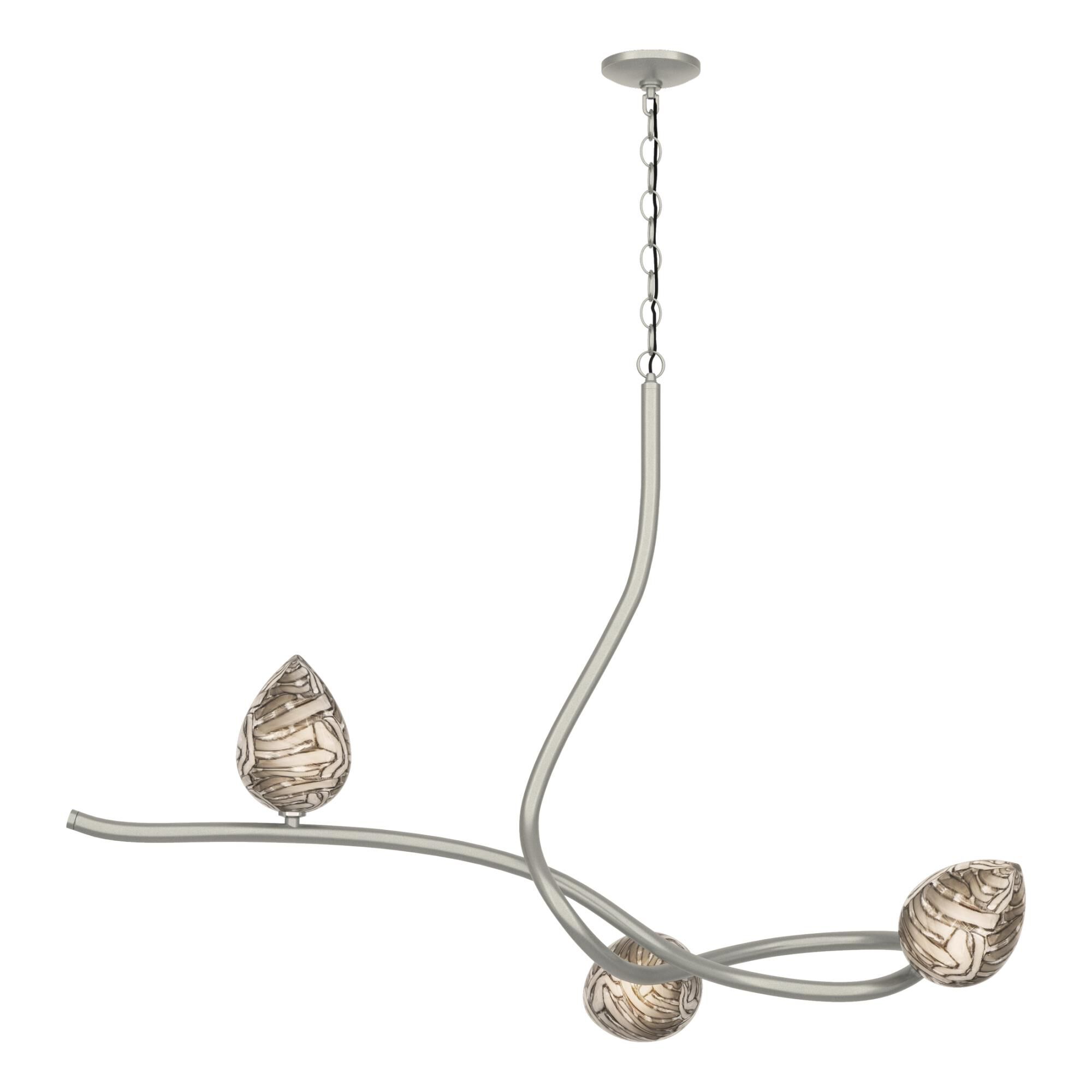 Floret 45 Inch 3 Light Linear Suspension Light by Hubbardton Forge