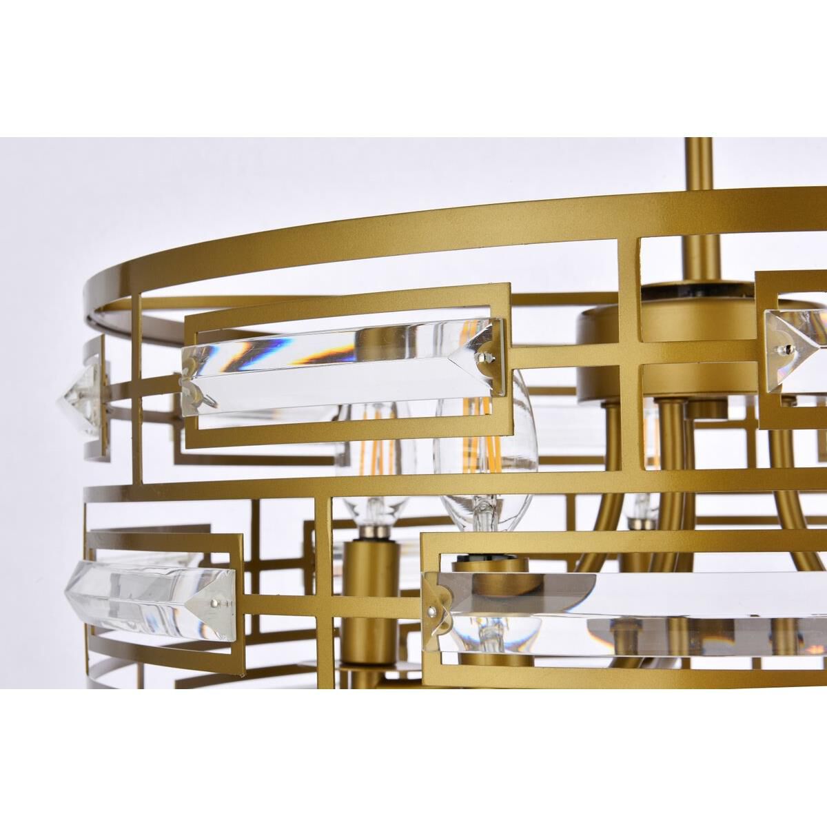 Kennedy 18 Inch Large Pendant by Elegant Lighting