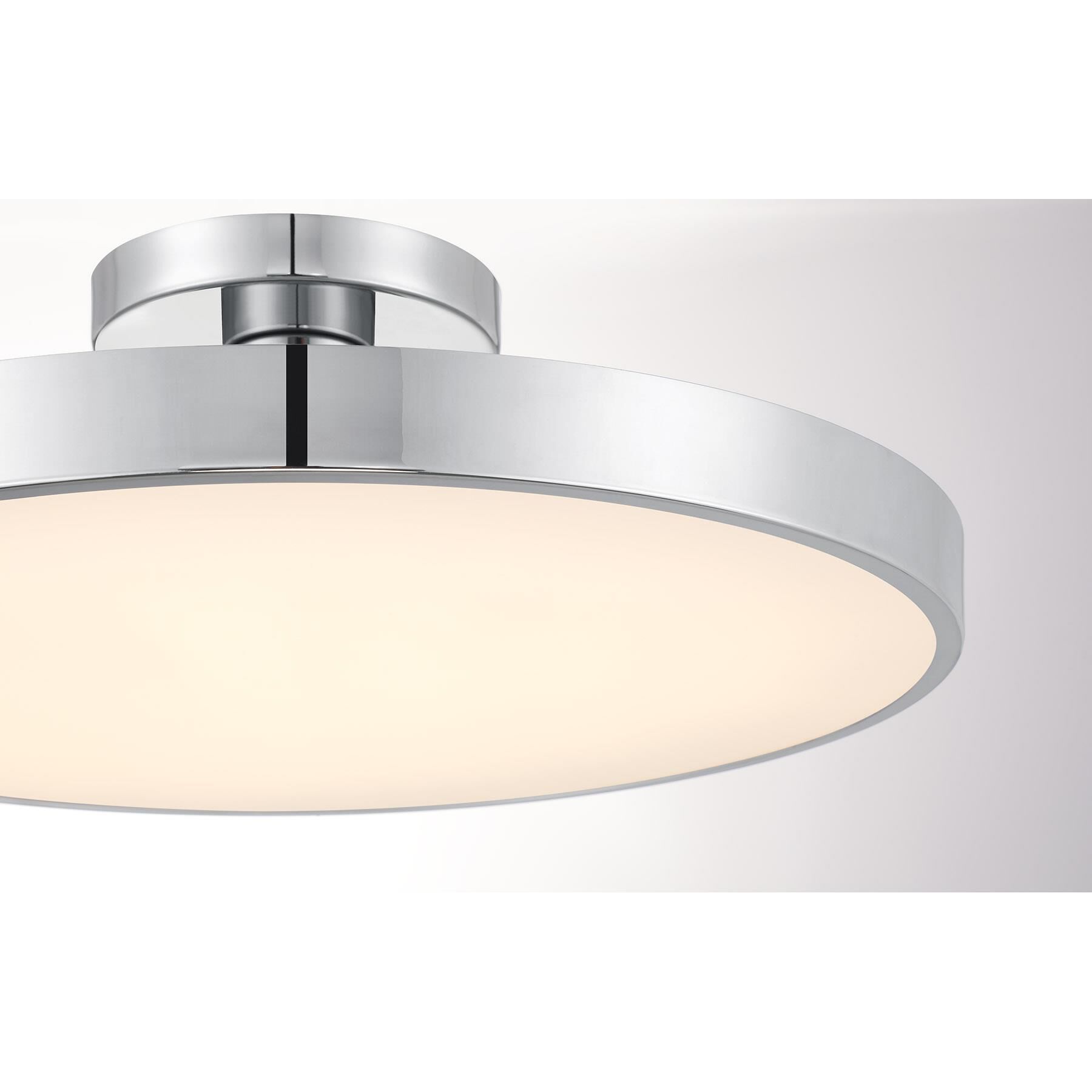 Thayer 20 Inch Semi Flush Mount by Savoy House