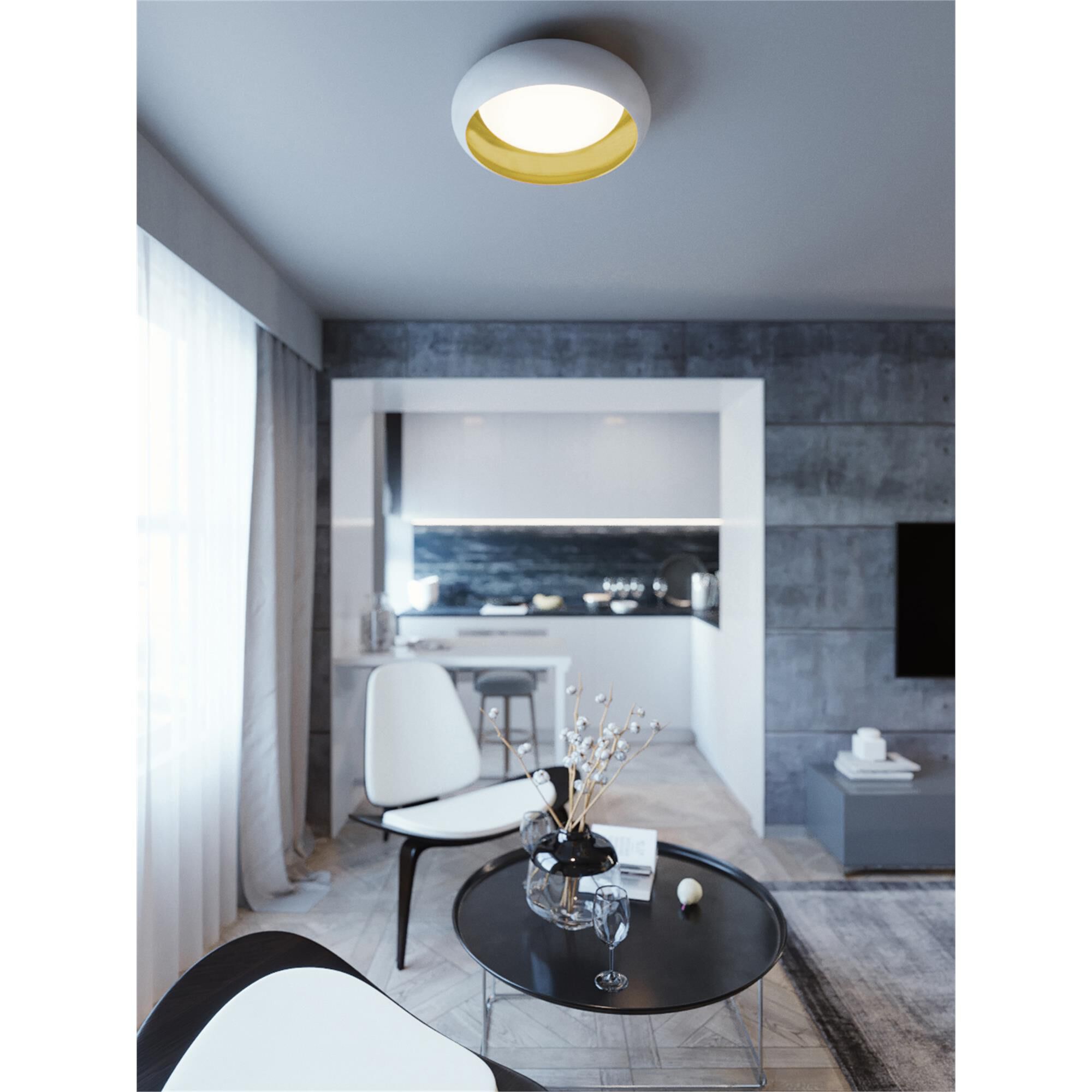 Kayce 12 Inch 1 Light LED Flush Mount by AFX Lighting