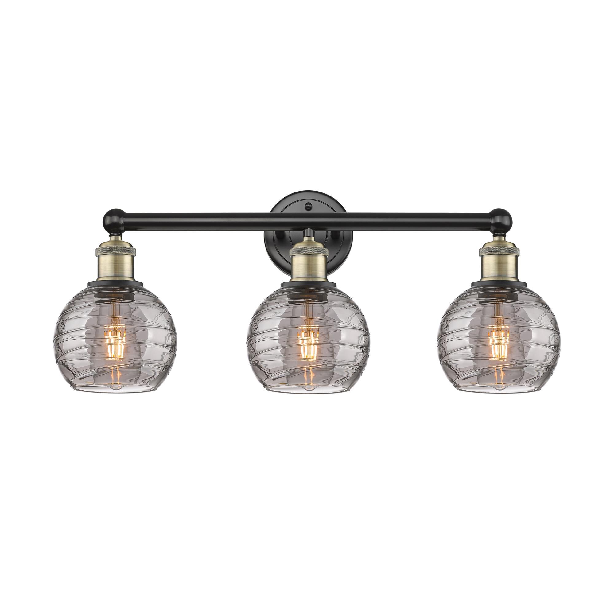 Bruno Marashlian Athens Deco Swirl 24 Inch 3 Light Bath Vanity Light by Innovations Lighting