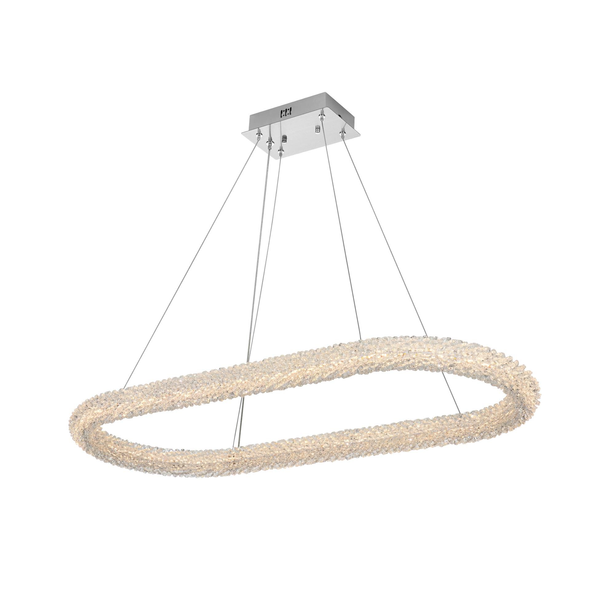 Bowen 42 Inch Linear Suspension Light by Elegant Lighting