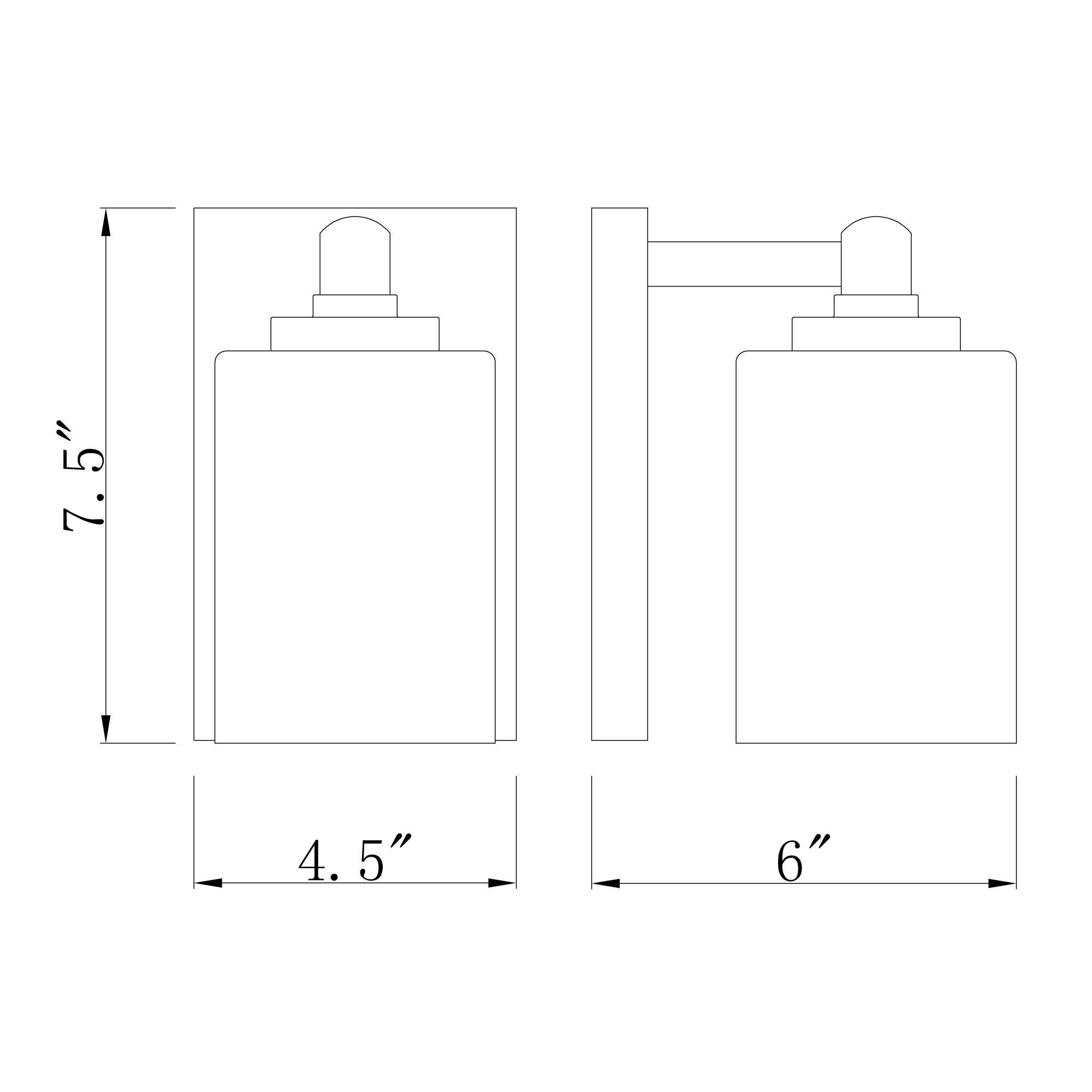 Z-Lite Soledad 7 Inch Wall Sconce