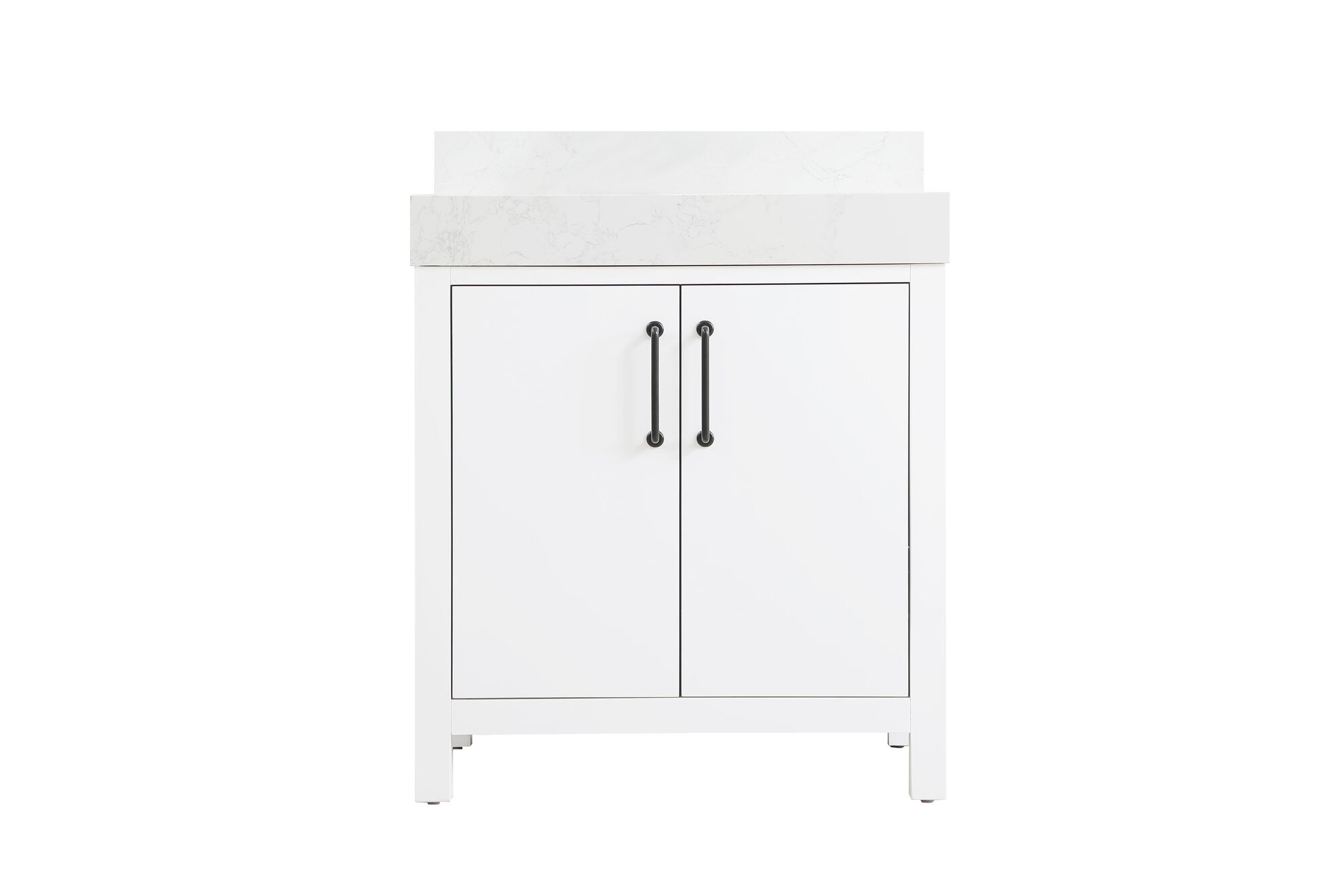 Shown in White finish