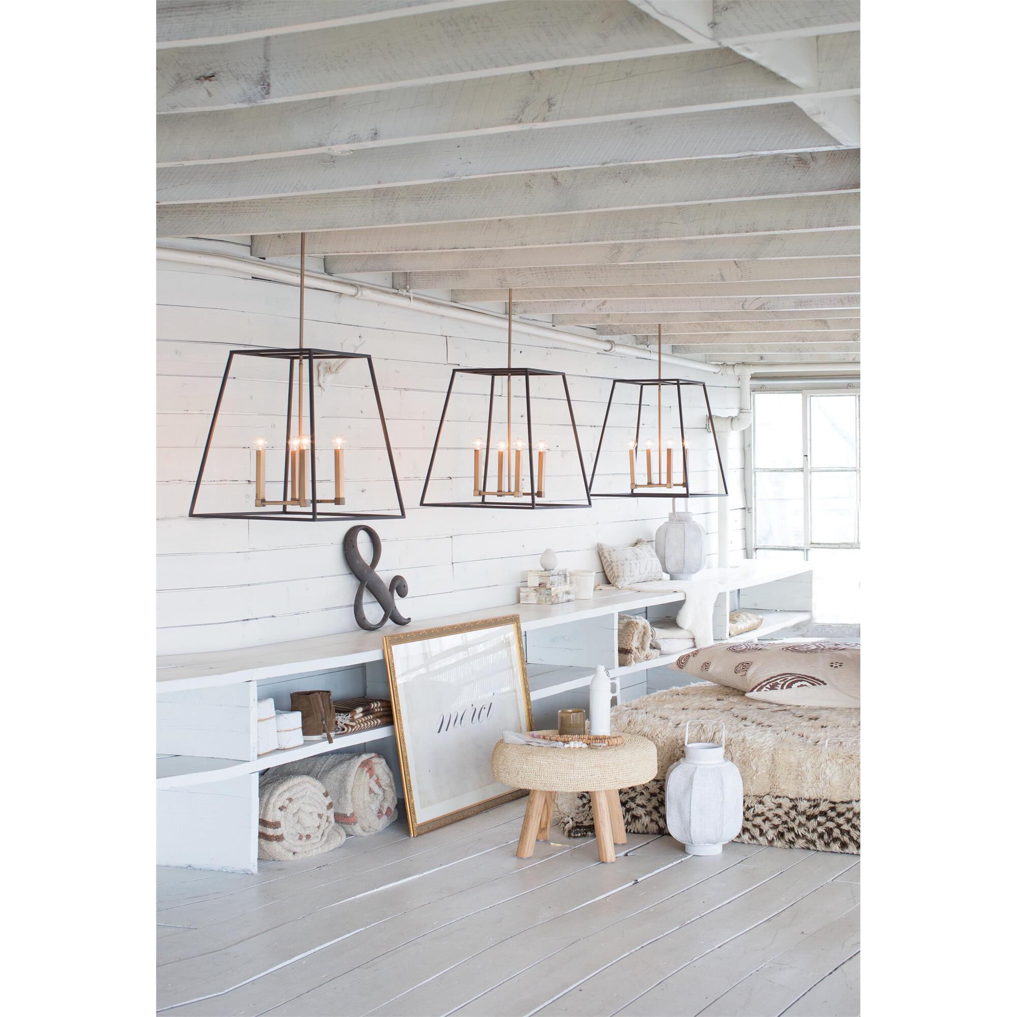 Fulton 24 Inch Lantern Pendant,