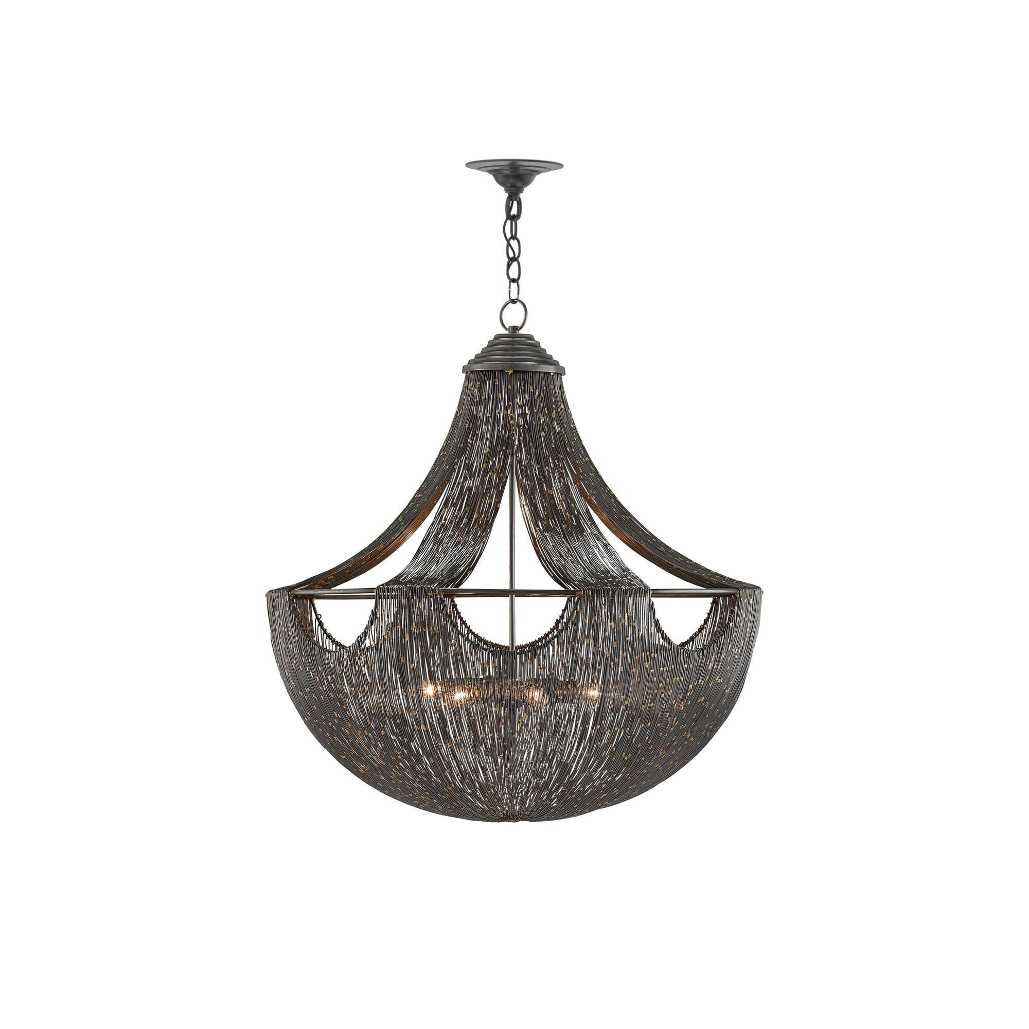 Eduardo 30 Inch Large Pendant by Currey and Company
