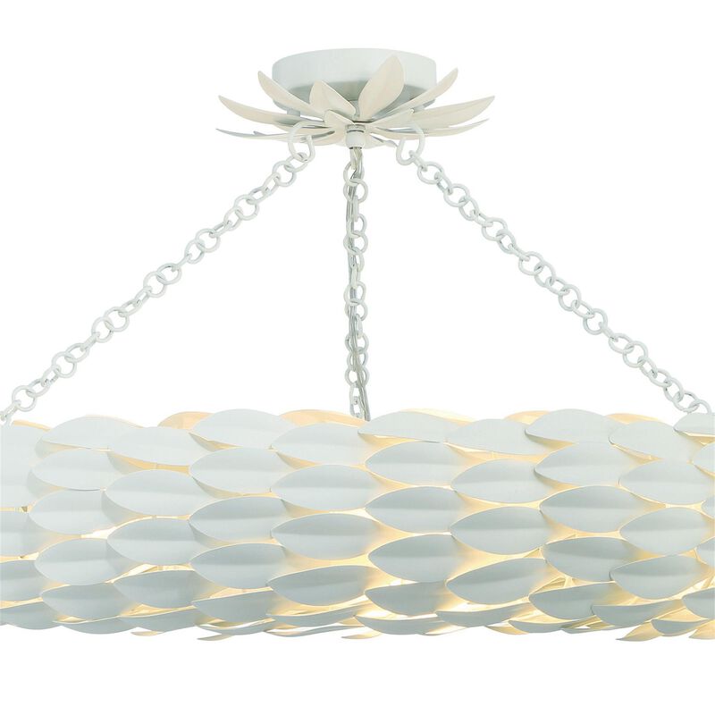 Broche Large Pendant Light by Crystorama